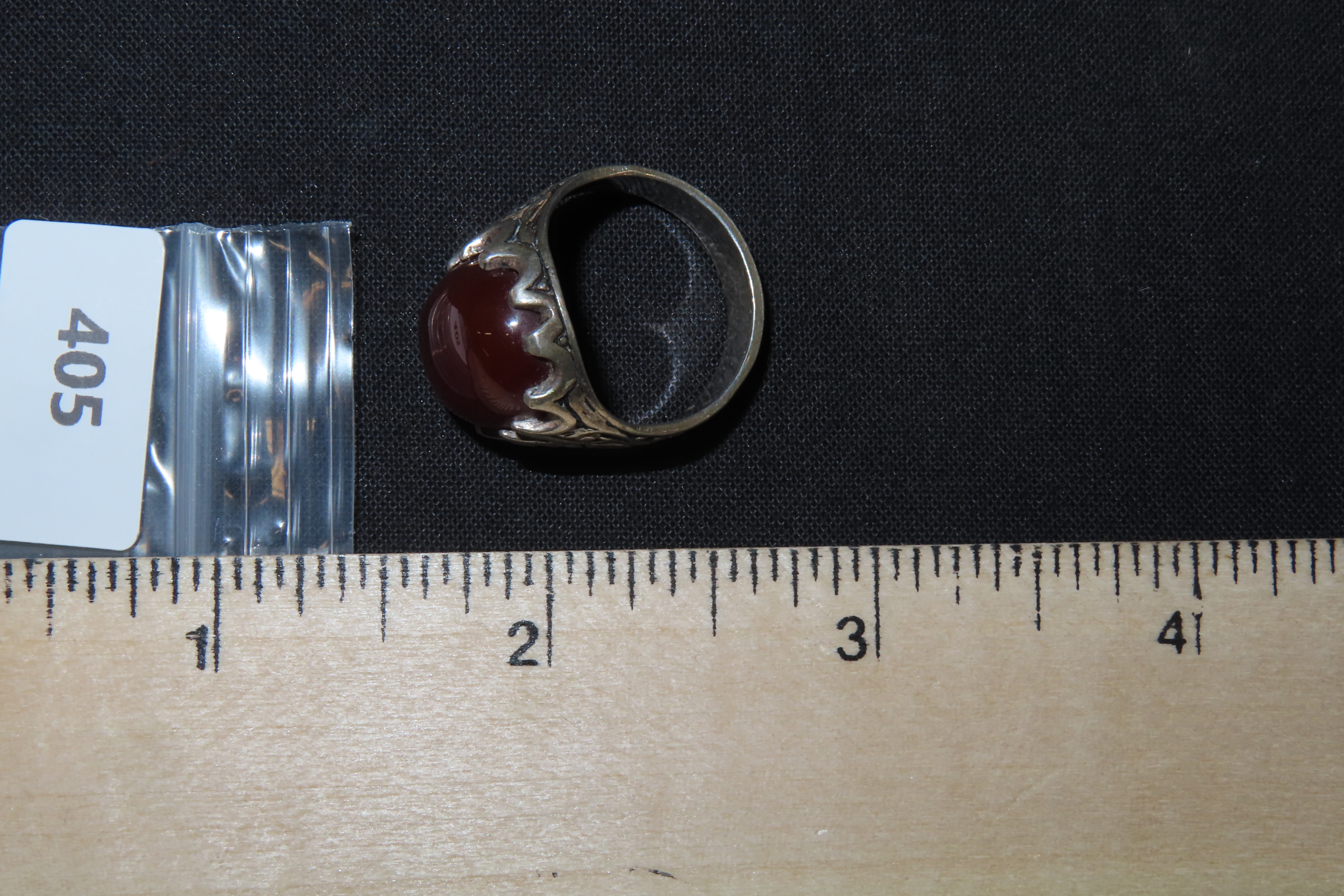 Size 9 Persian Carnelian Ring