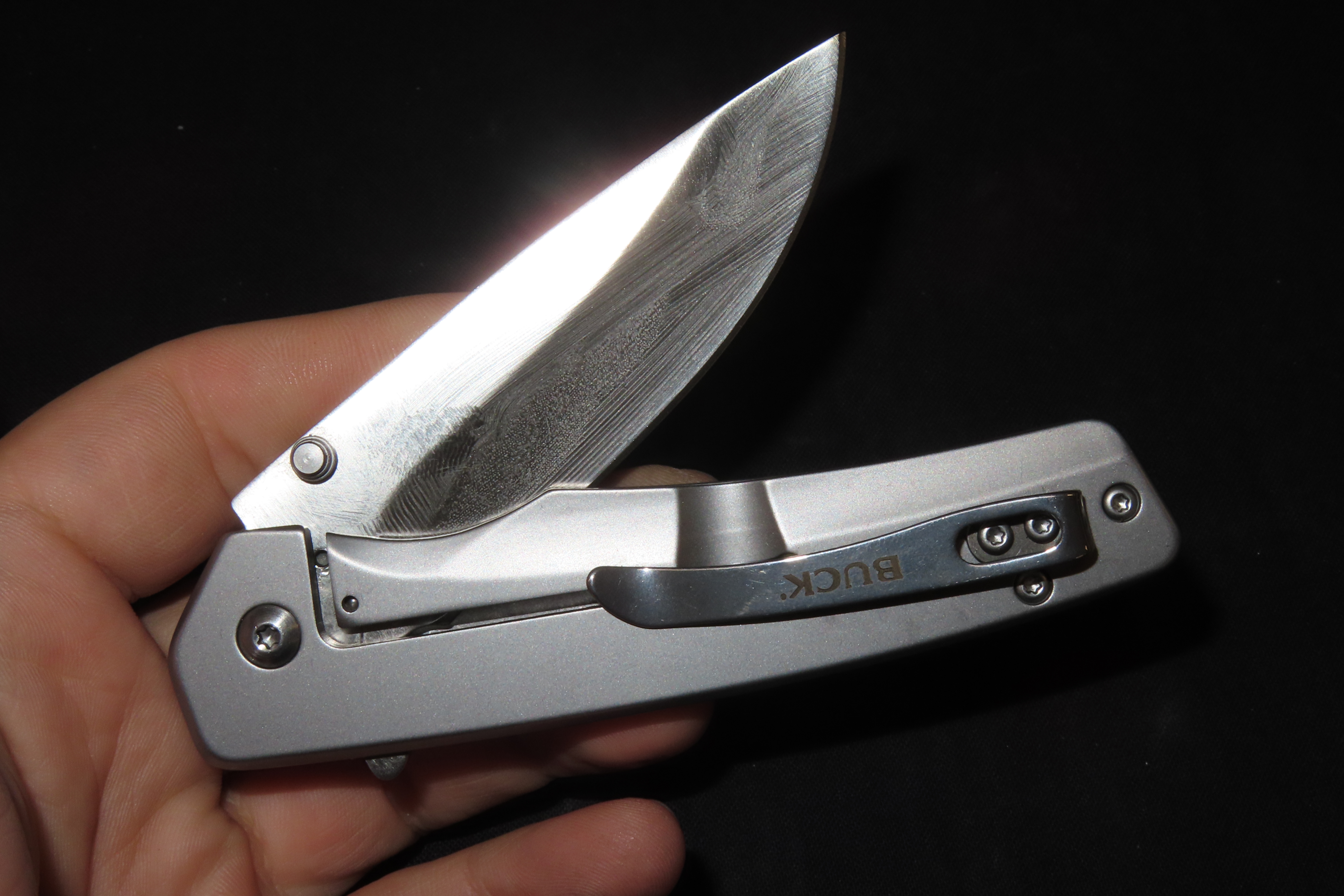 4 1/4" x 1" Buck Folding Knife, Brand New