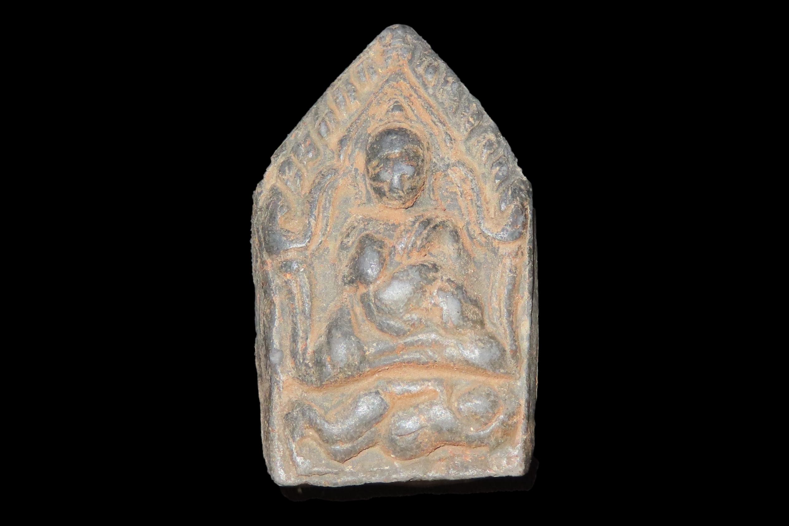 1 3/4" x 1" Buddha Figure, India