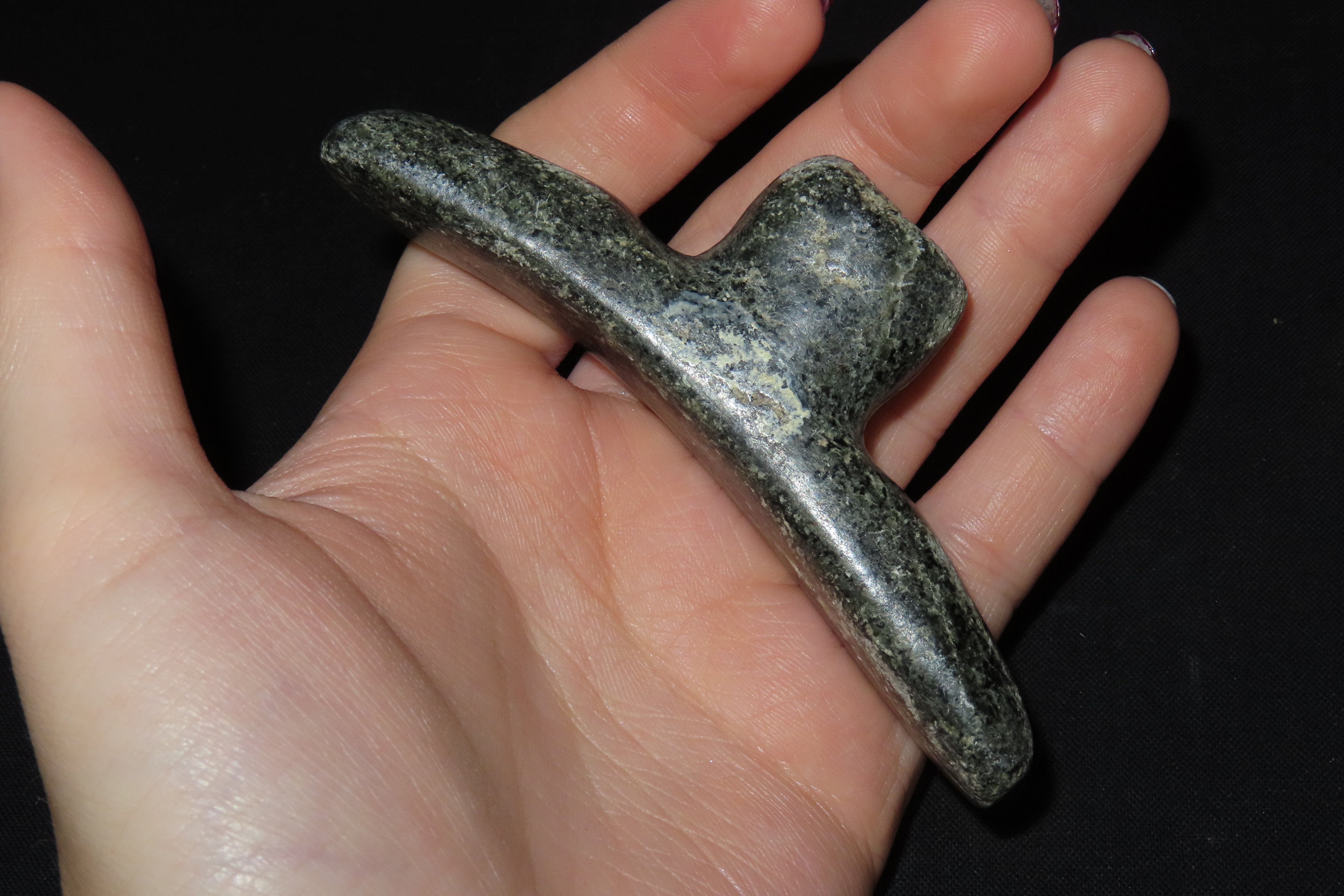 3 7/8" x 3/4" Steatite Platform Pipe