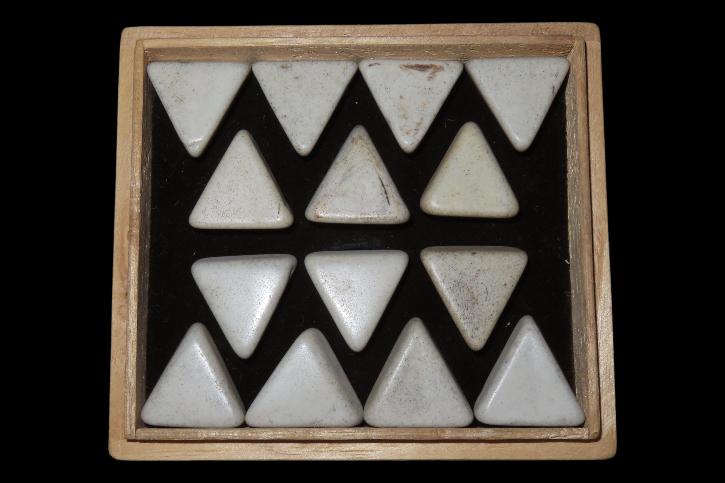 Game Stones, Found on the Missouri River Bluffs Near Augusta, Missouri