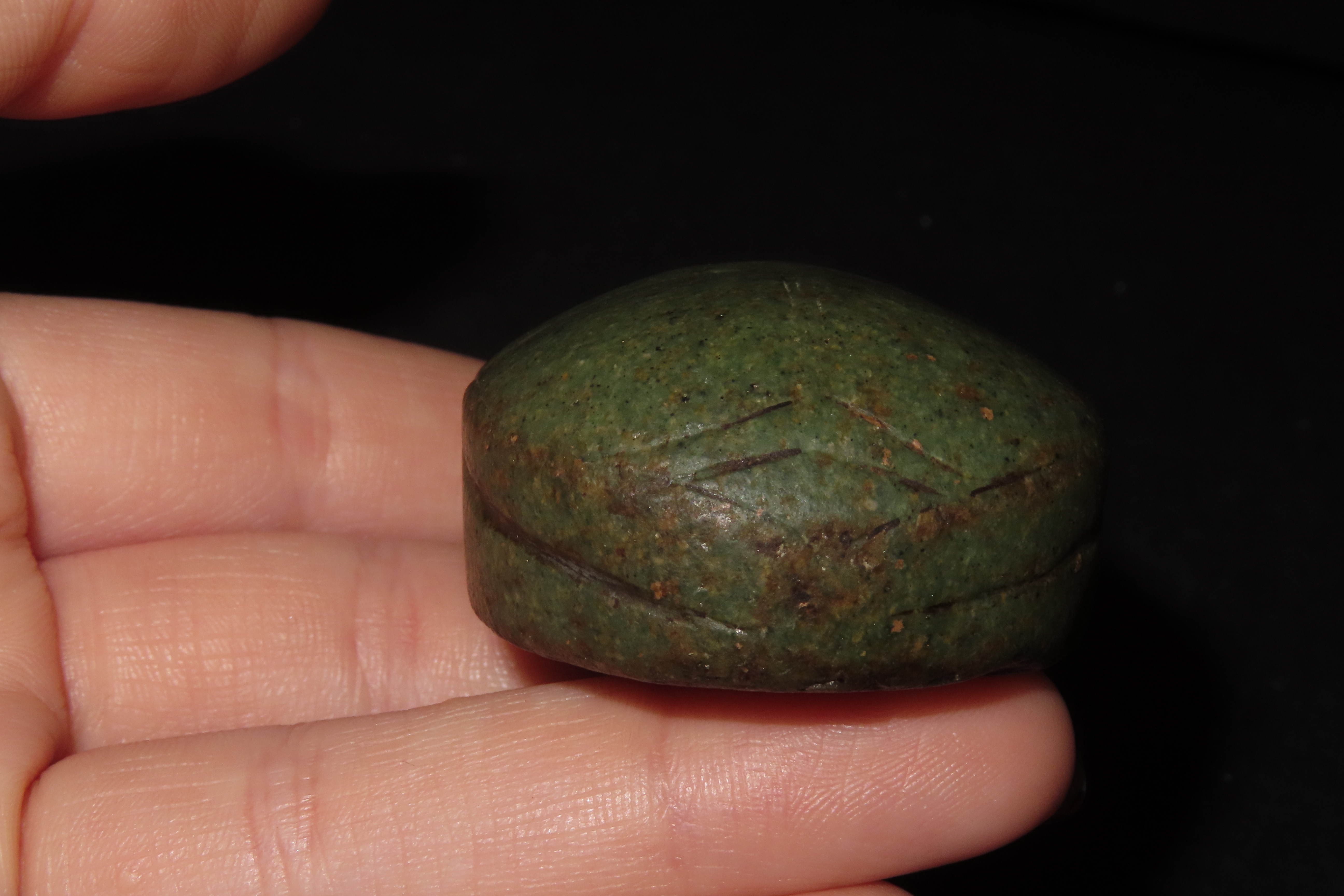 2 1/4" Ancient Egyptian Scarab, New Kingdom