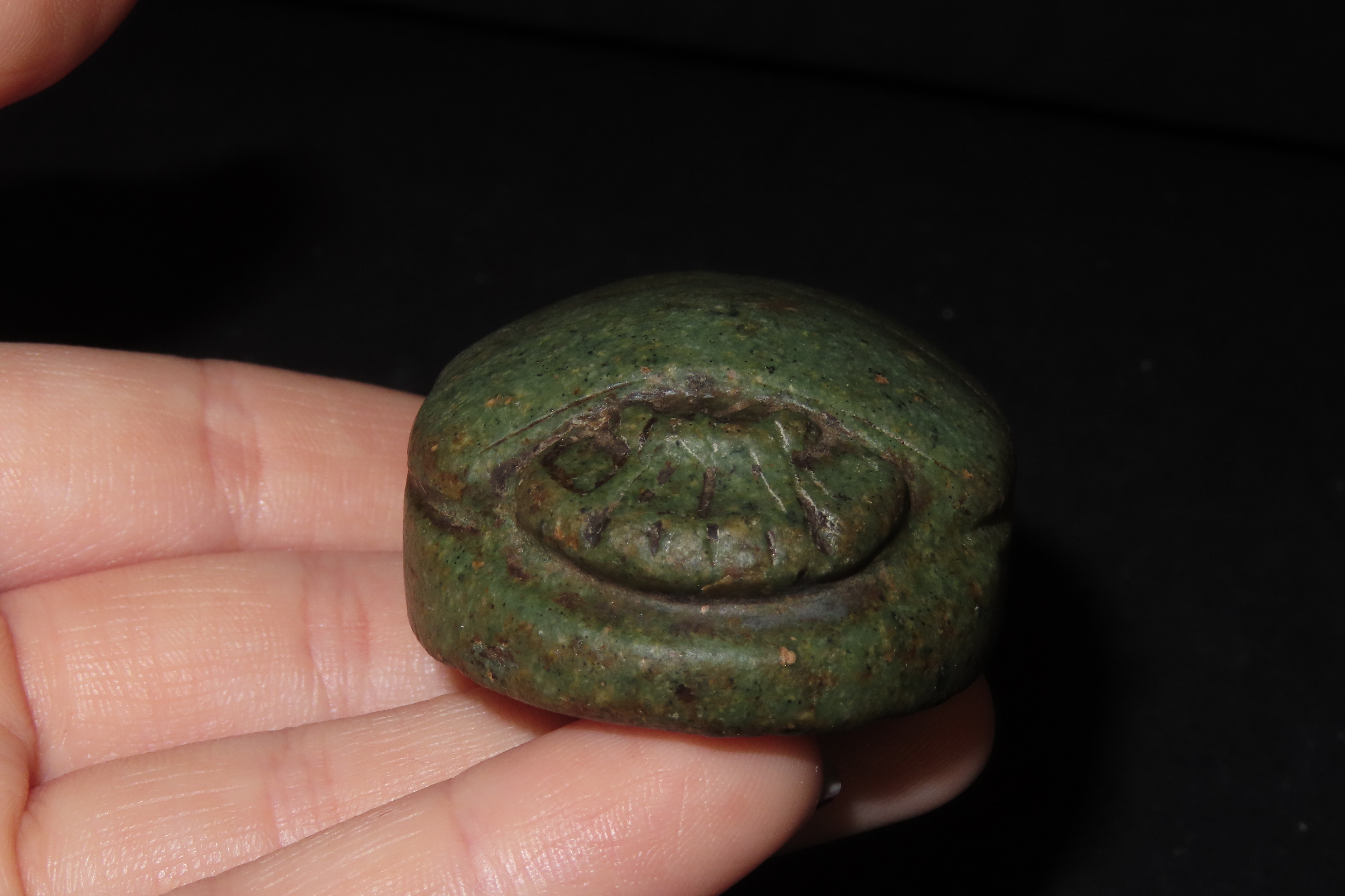 2 1/4" Ancient Egyptian Scarab, New Kingdom