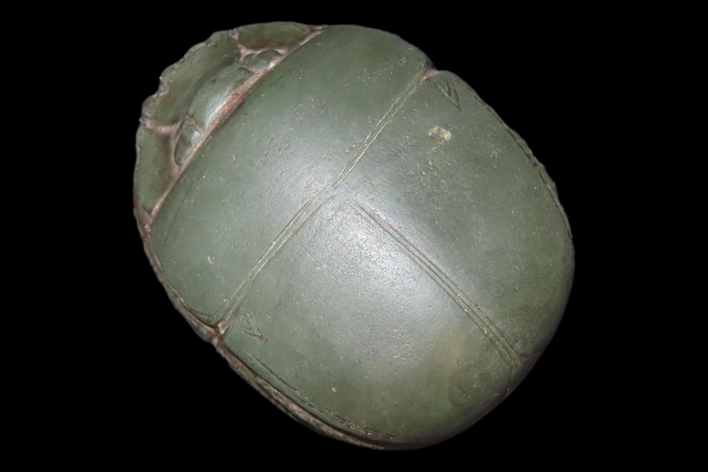 2 1/4" Ancient Egyptian Scarab, New Kingdom