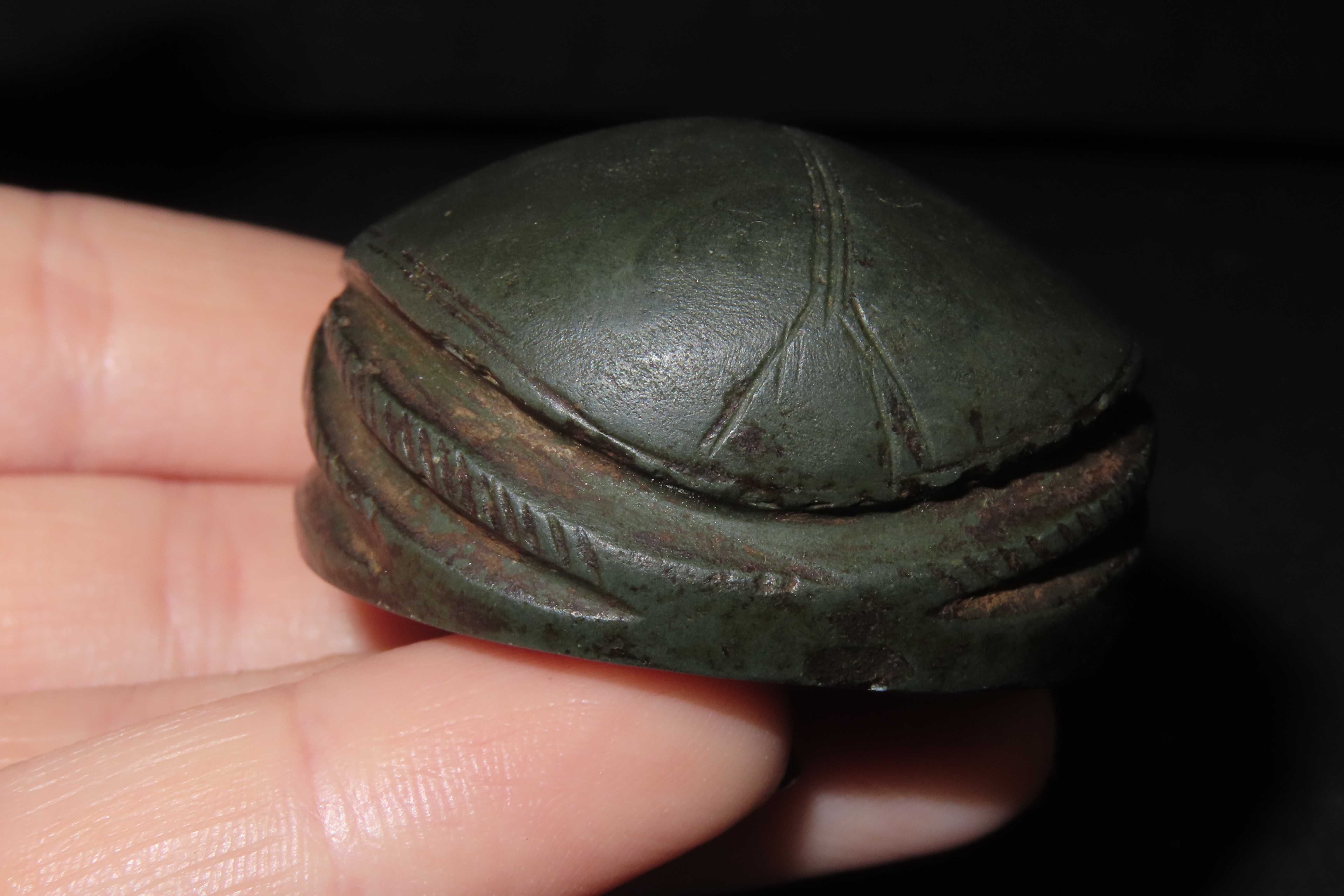 2 1/4" Ancient Egyptian Scarab, New Kingdom