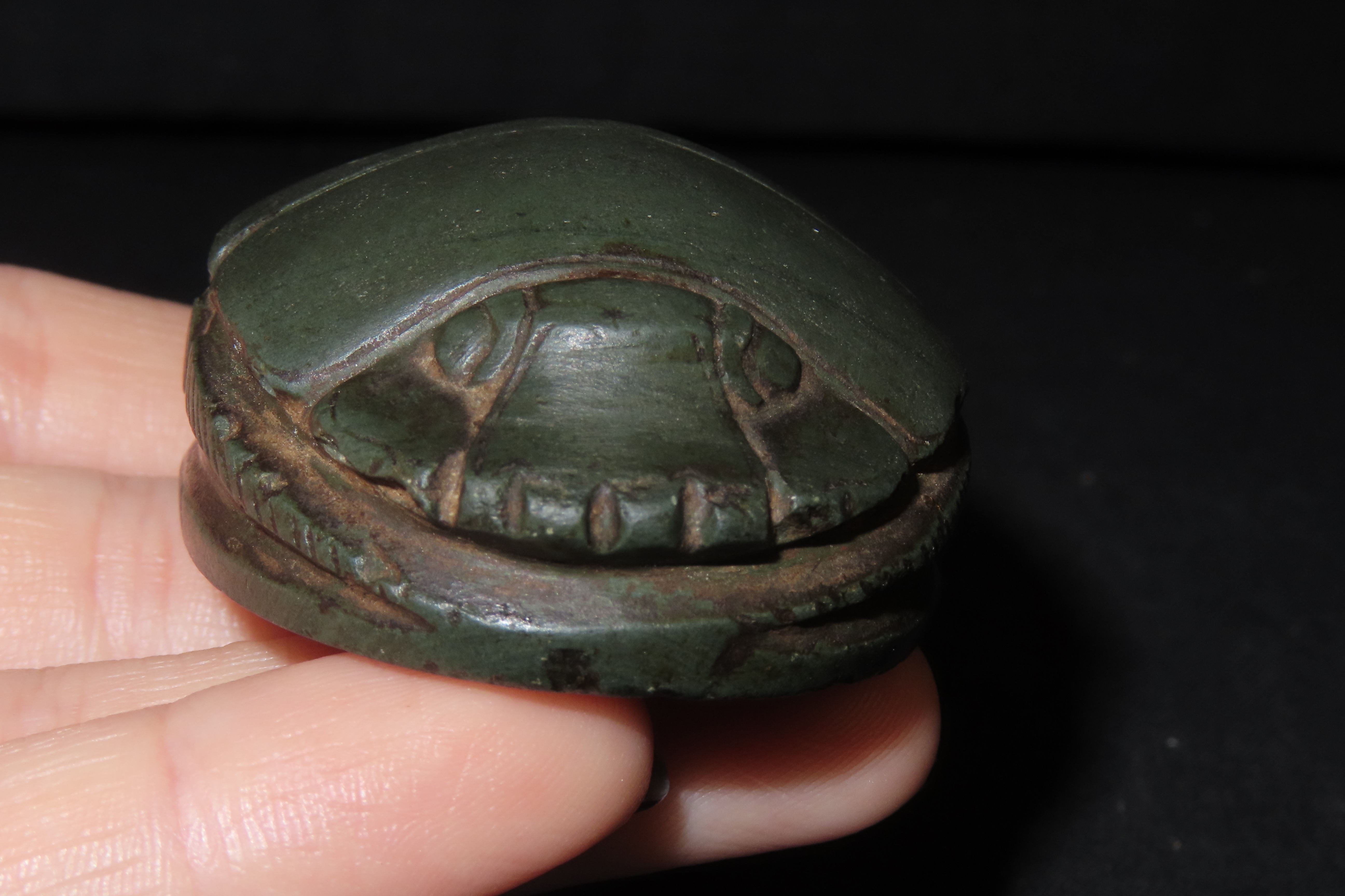 2 1/4" Ancient Egyptian Scarab, New Kingdom