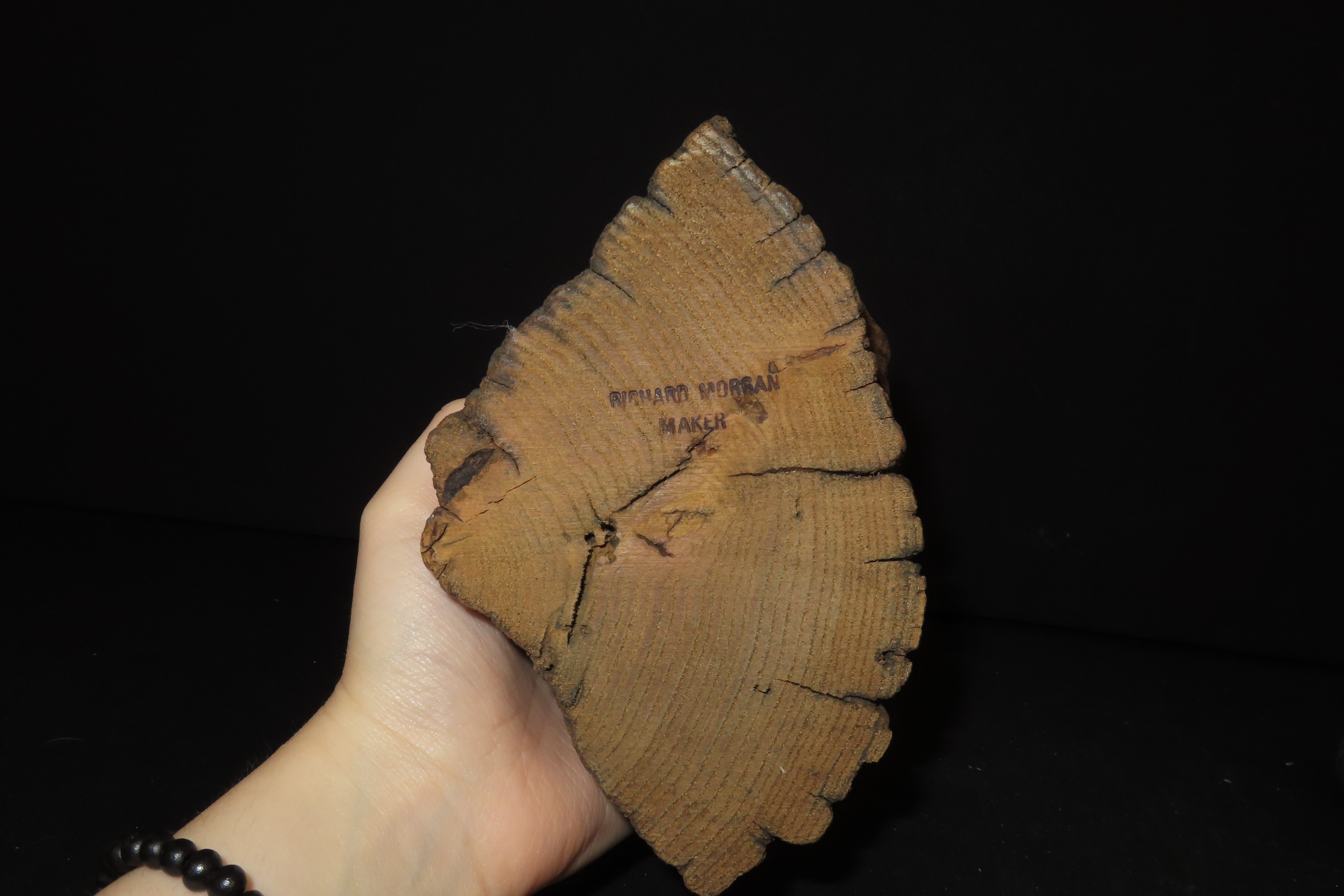 17 5/8" Vintage Carved Wooden Shore Bird Figurine