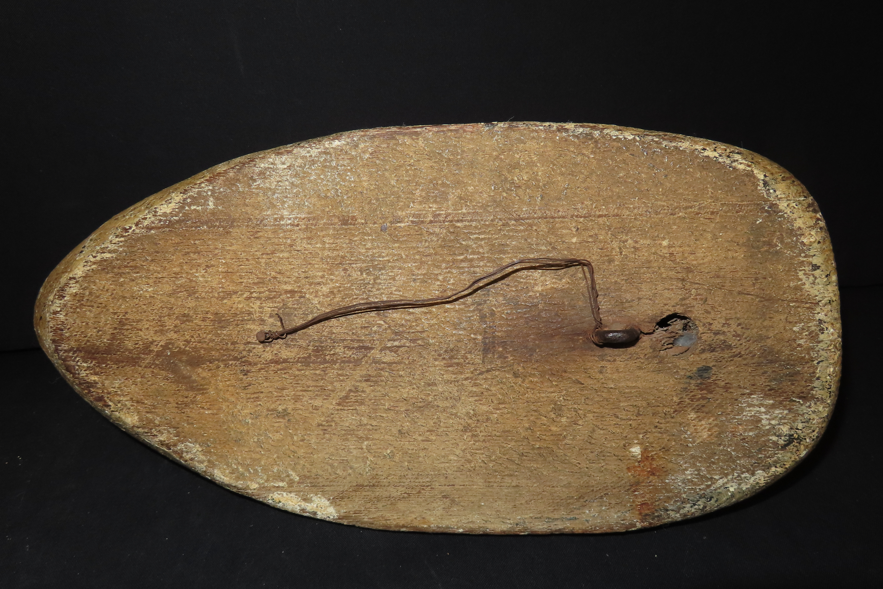 12 3/4" x 6 1/4" Antique Hand-Carved Duck Decoy
