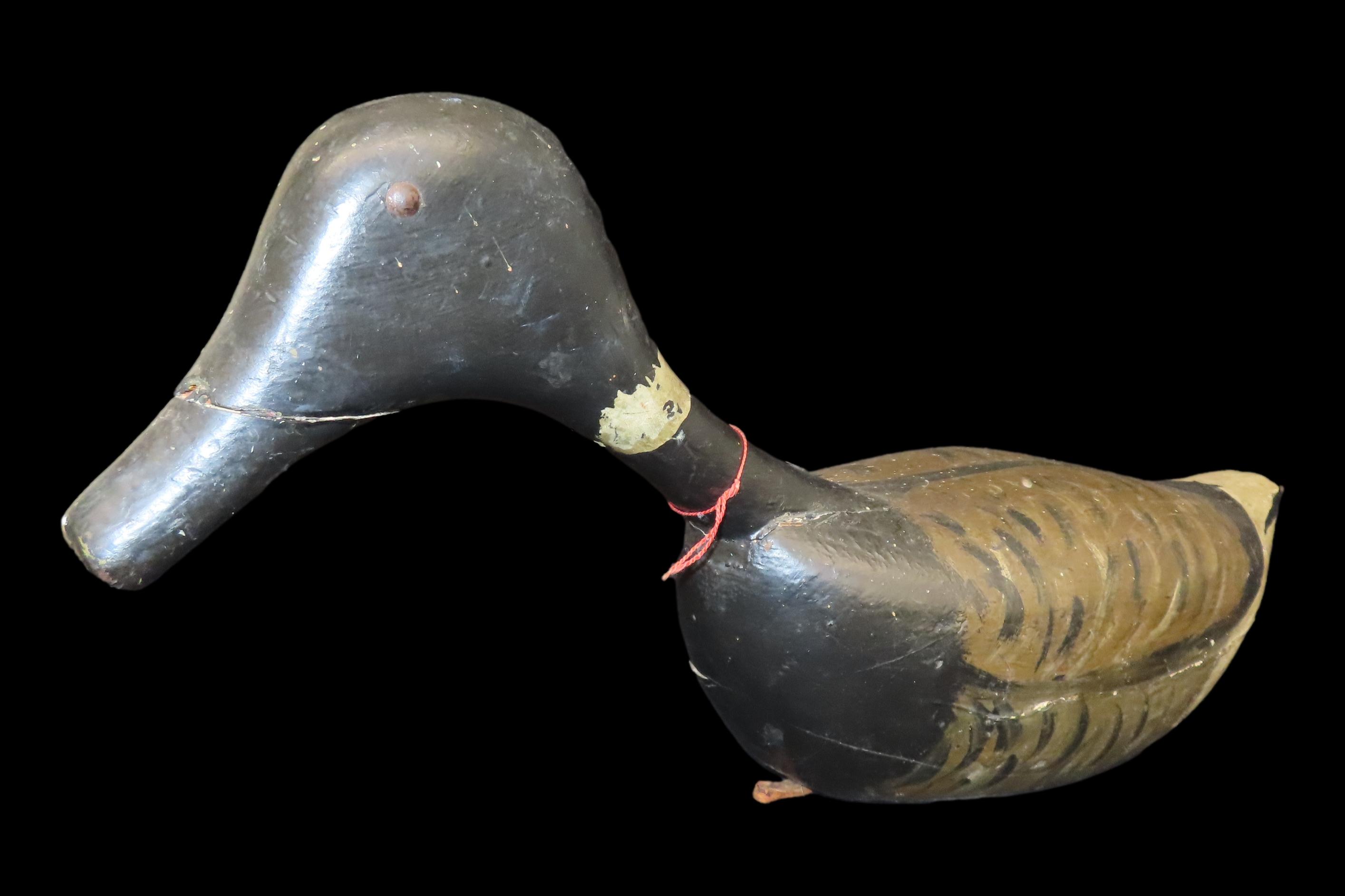23 3/4" x 9 1/4" Antique Brant or Canada Goose Decoy