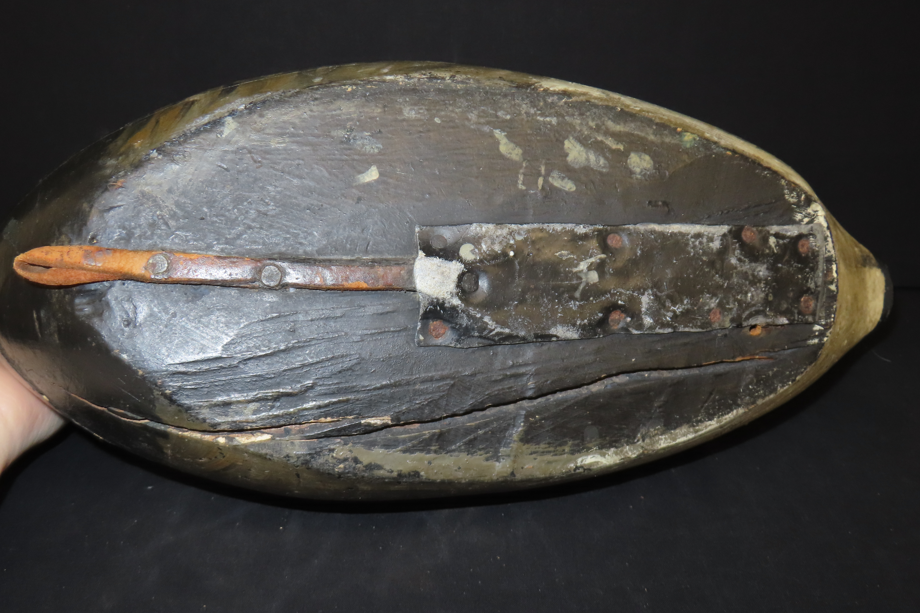23 3/4" x 9 1/4" Antique Brant or Canada Goose Decoy