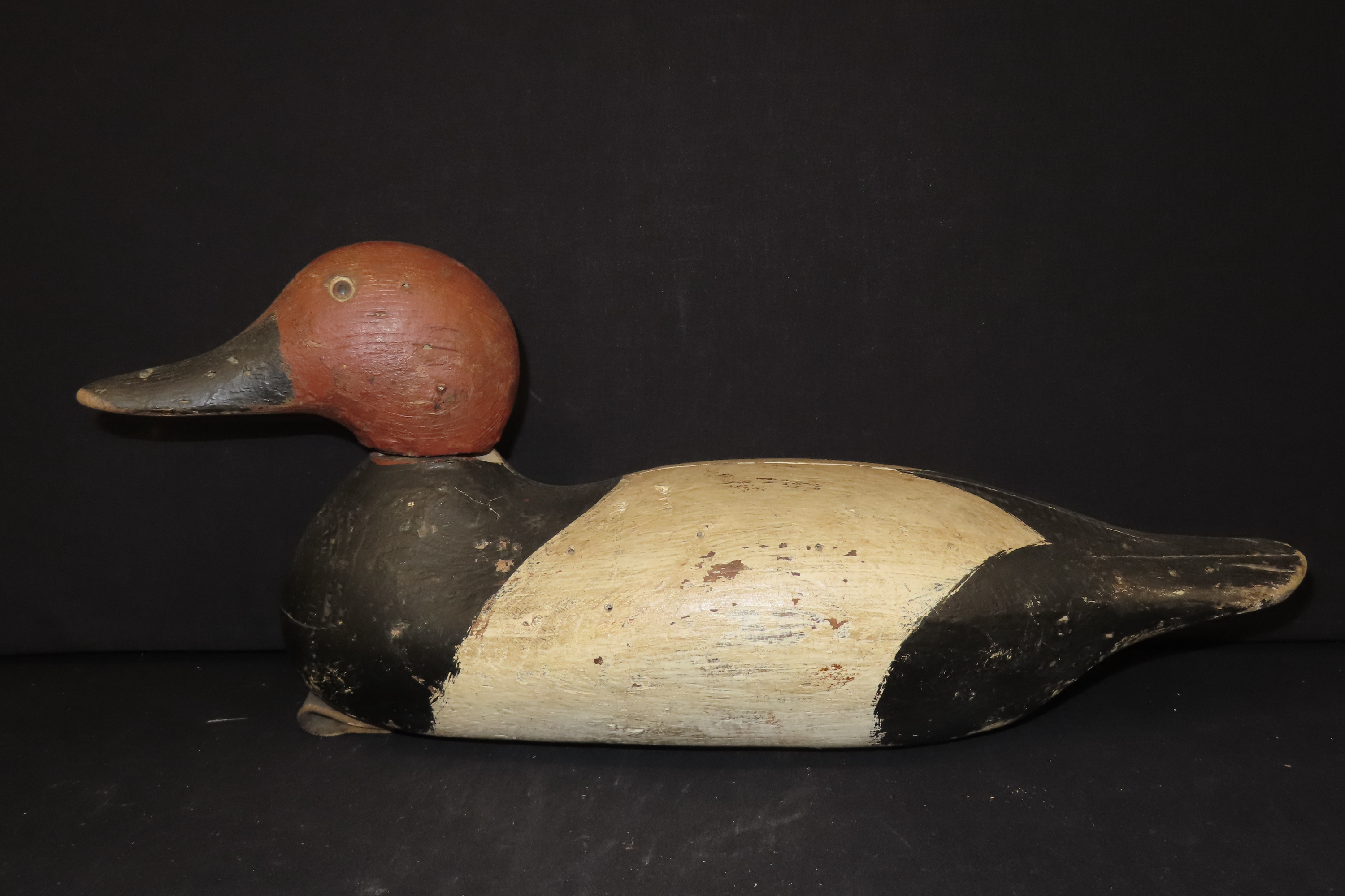 16" x 7" Antique Duck Decoy