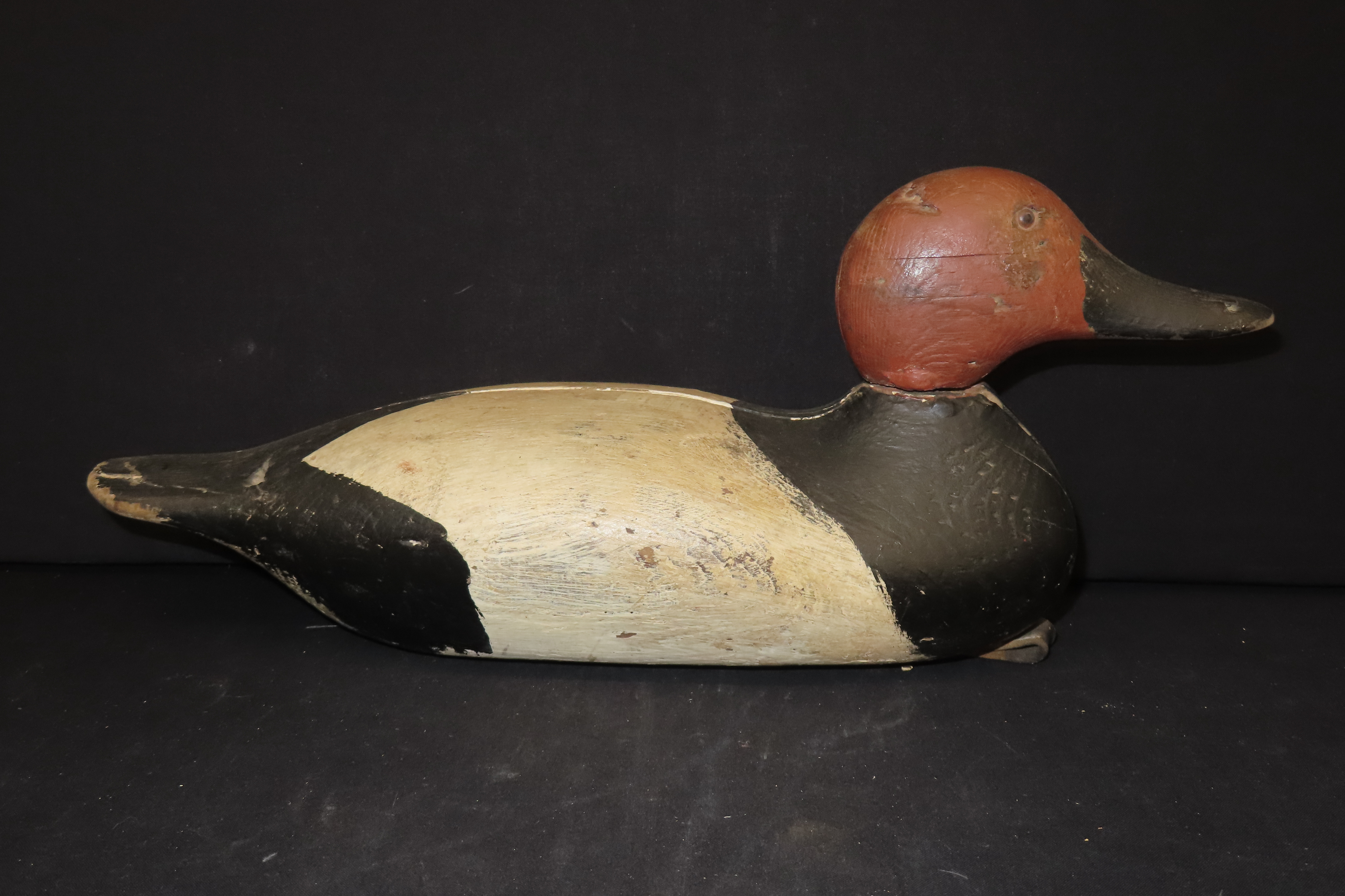 16" x 7" Antique Duck Decoy