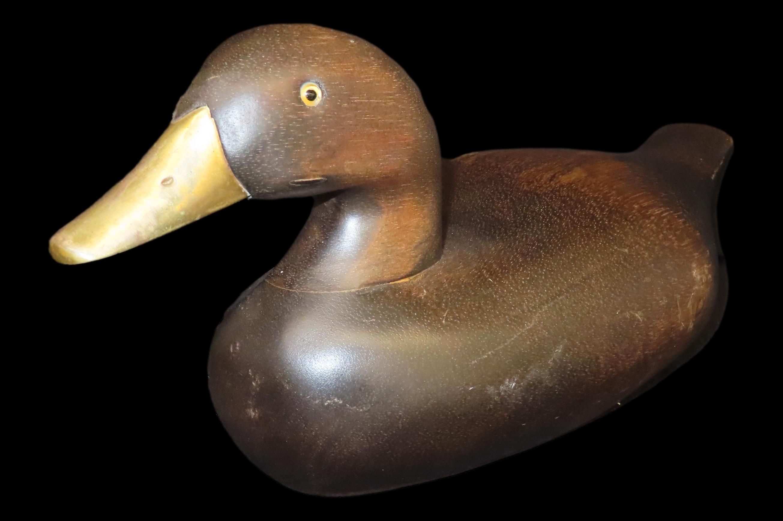 17" x 6 3/4" Vintage Duck Decoy