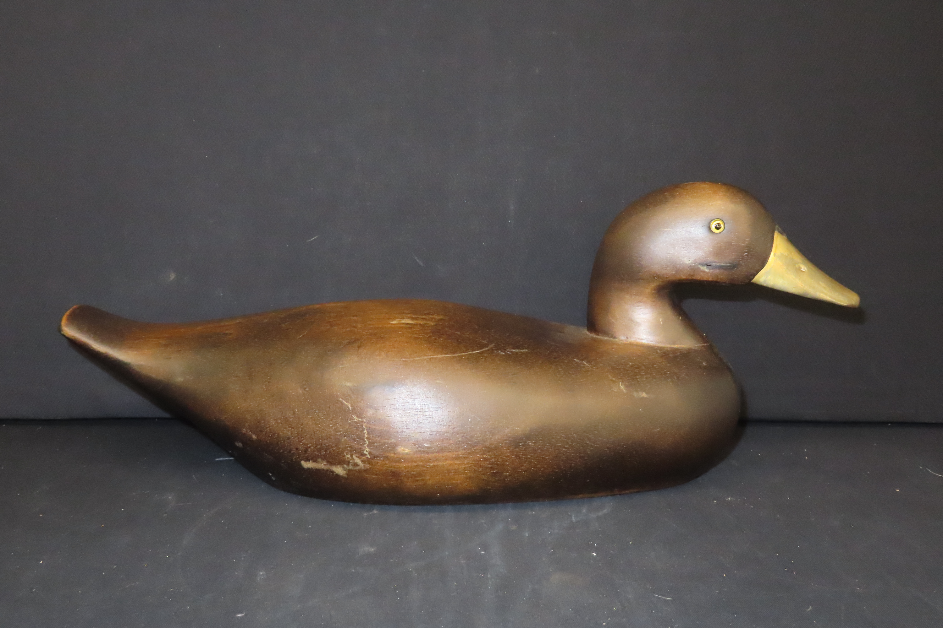 17" x 6 3/4" Vintage Duck Decoy