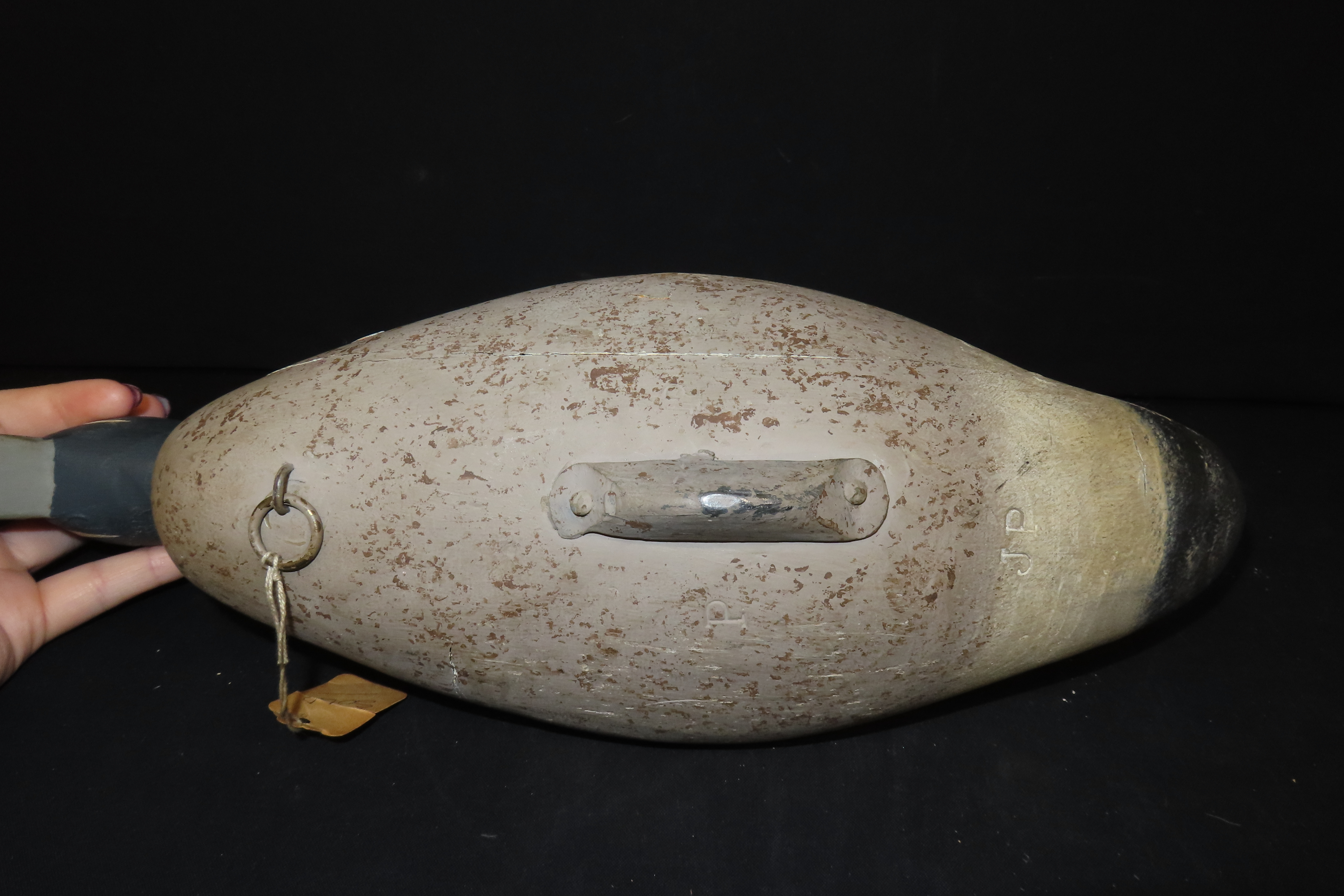 15 1/4" x 6 1/4" Antique Duck Decoy