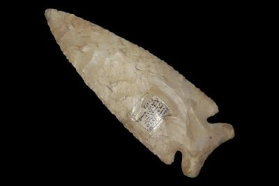 5 1/2" Thebes, Found in Benton Co. Missouri in 1963 by Tom Towland, Ex. Floyd Ritter, Ex. Bob 