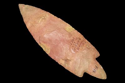 6 3/8" First Stage Adena, Found in Hardin Co. Illinois in 1987, Ex. Perry, Ex. Tommy Butel 