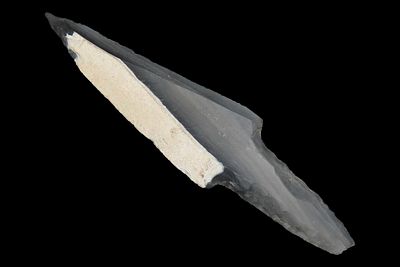 6 3/4" Pre-Columbian Mayan Macro Blade, Found in Belize, Central America
