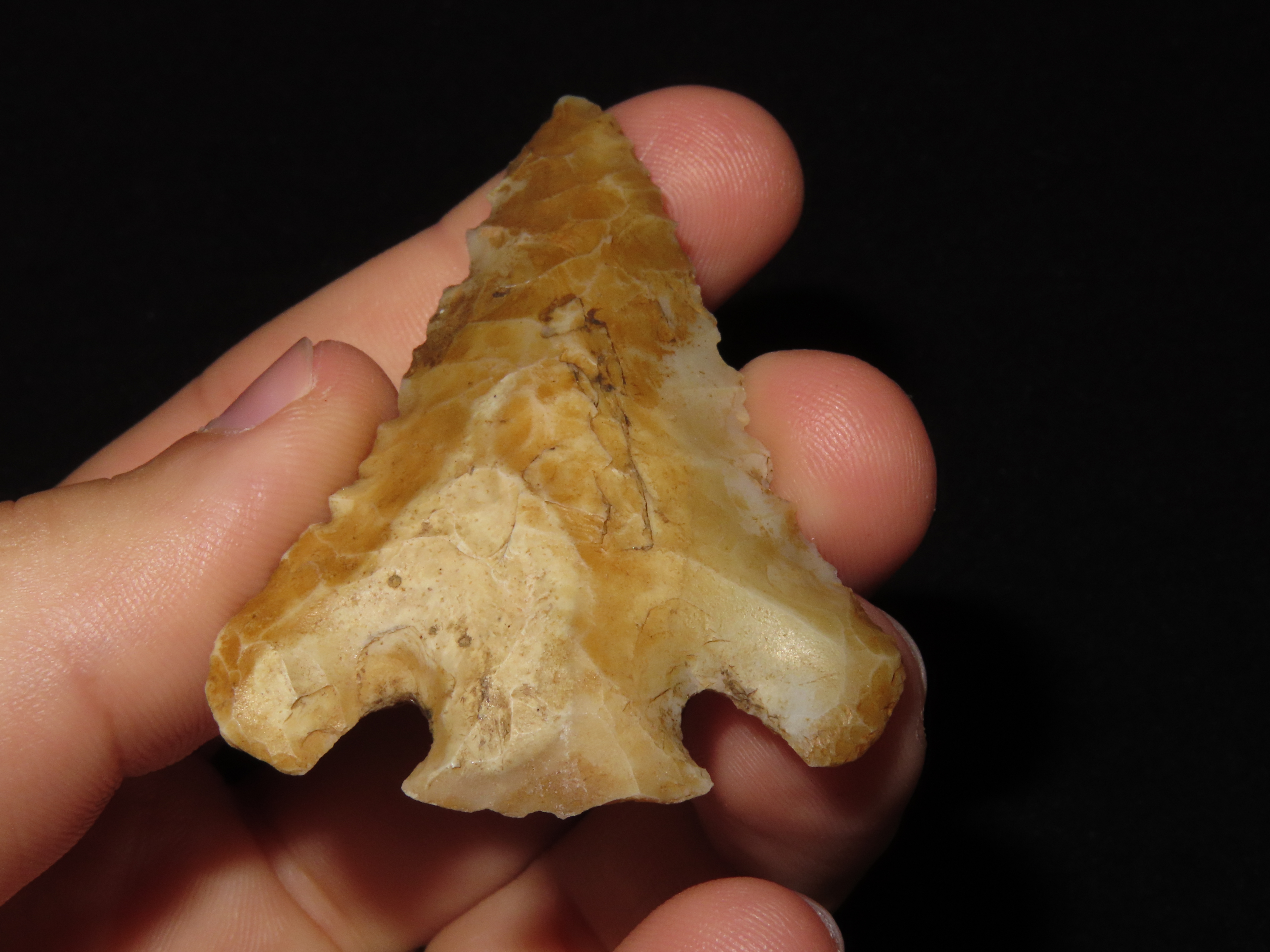 Phenomenal 2 3/8" Florida Candy Clay found in Pasco County, FL. Heavily Patinated & highly Translucent with great color! Ex Brian Boles Coll