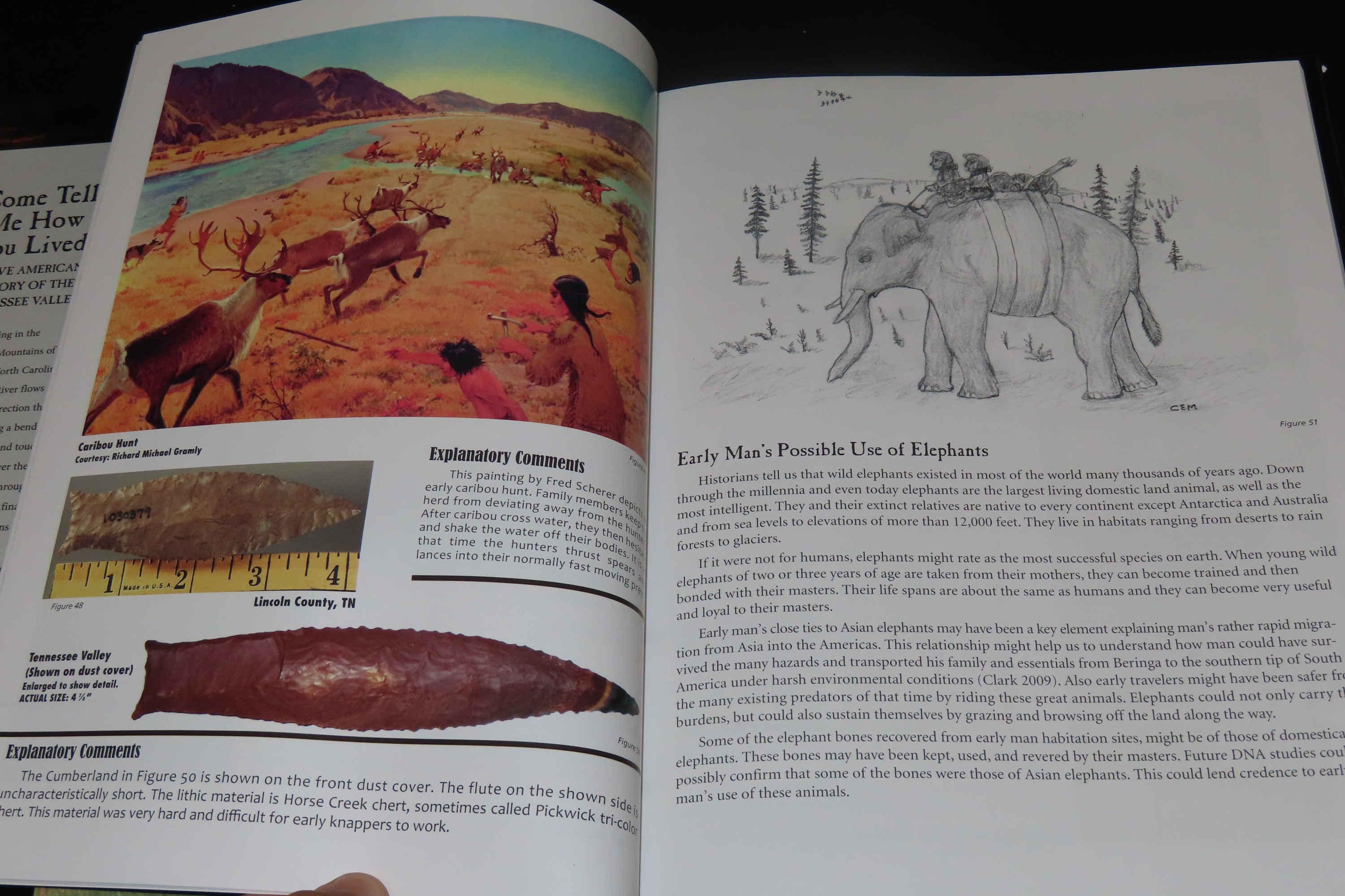 FIRST EIDITON: COME TELL ME HOW YOU LIVED, BY CHARLES MOORE. GREAT BOOK FOCUSING ON ALL CULTURES FROM PALEO TO MISSISSIPPIAN IN THE TENNESSE