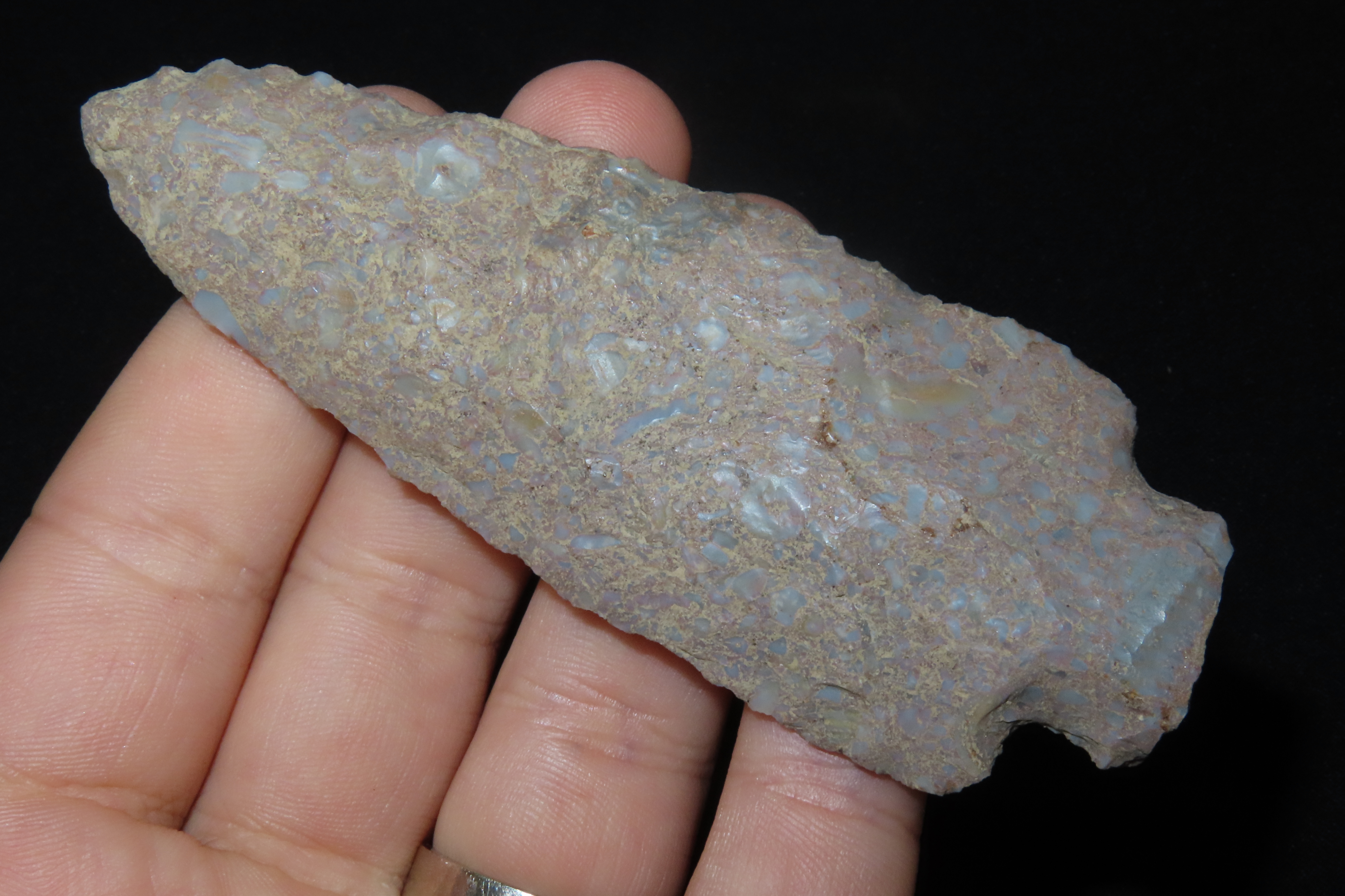 Nice 4" Benton found in Hardin County Tennessee. Nice colorful example.