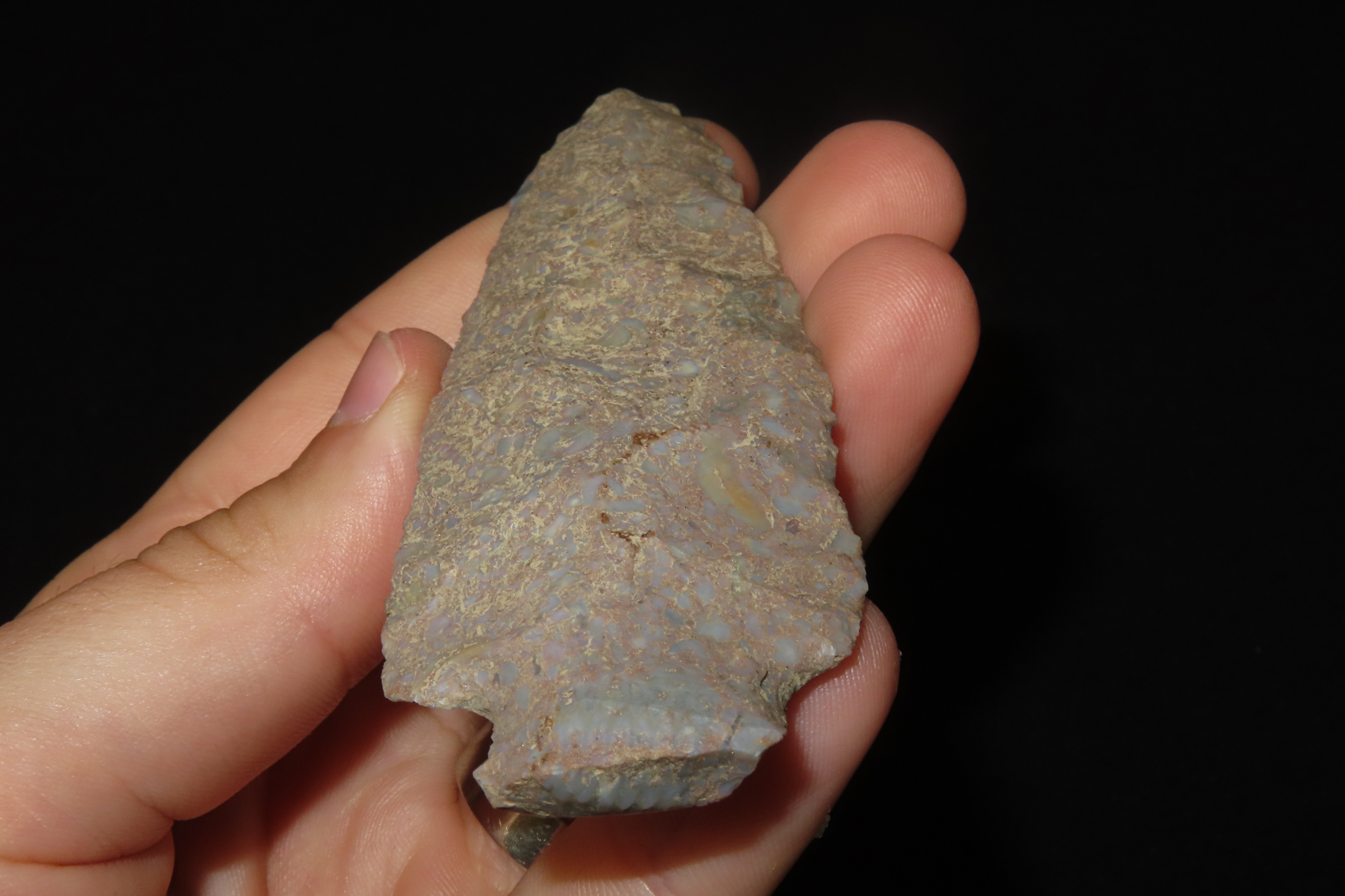 Nice 4" Benton found in Hardin County Tennessee. Nice colorful example.
