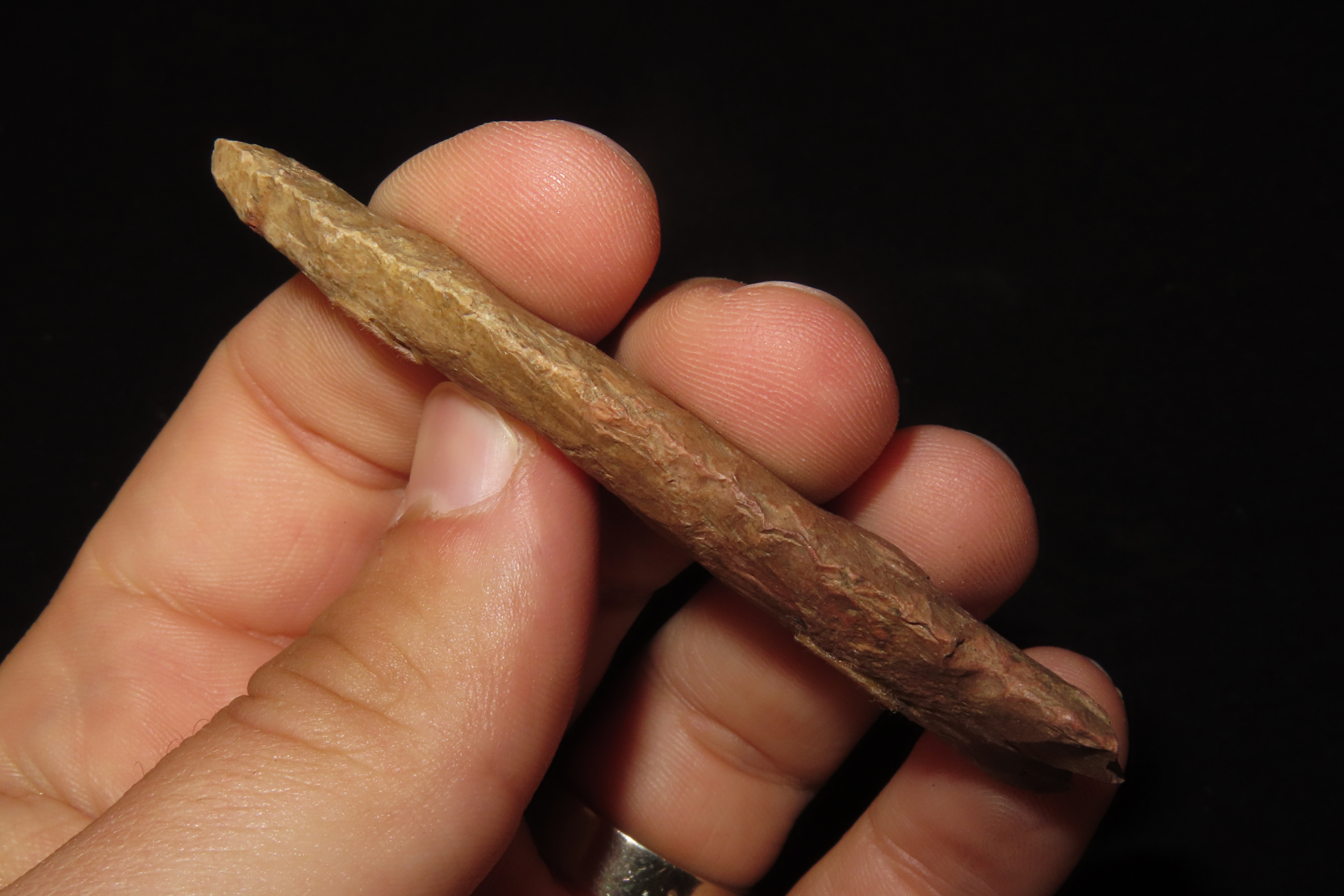 Amazing 3 1/8" Greenbriar Dalton found in Wayne County Tennessee. Nice Color!
