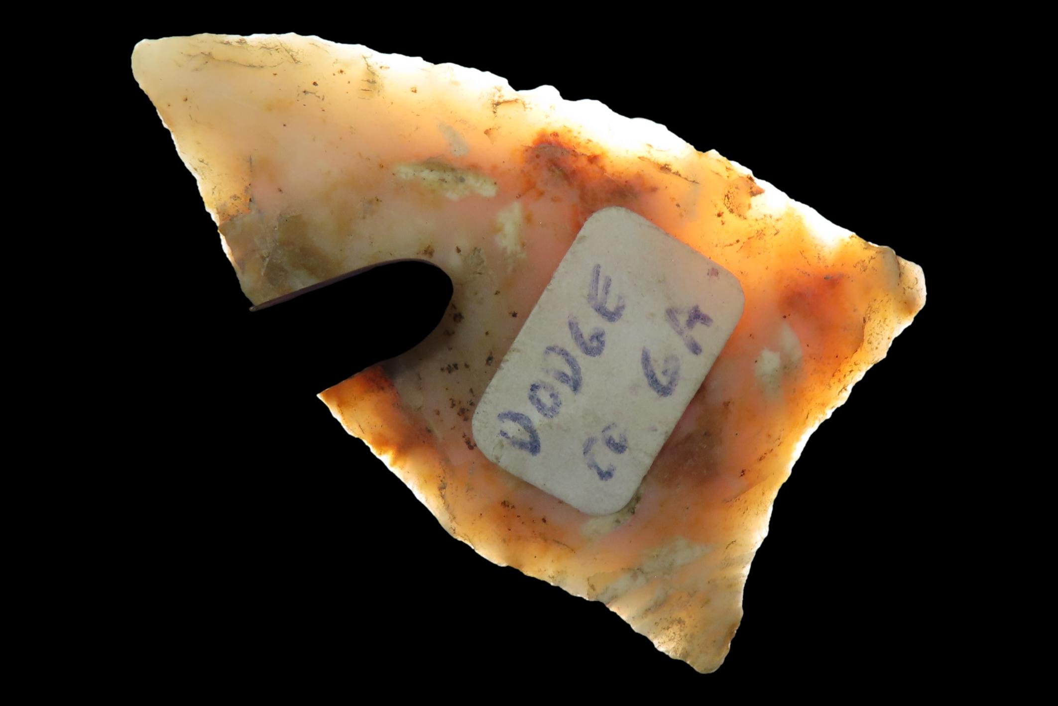 Highly Translucent Paleo Suwanee / Simpson found in Dodge County Georgia. Finely Flaked example!