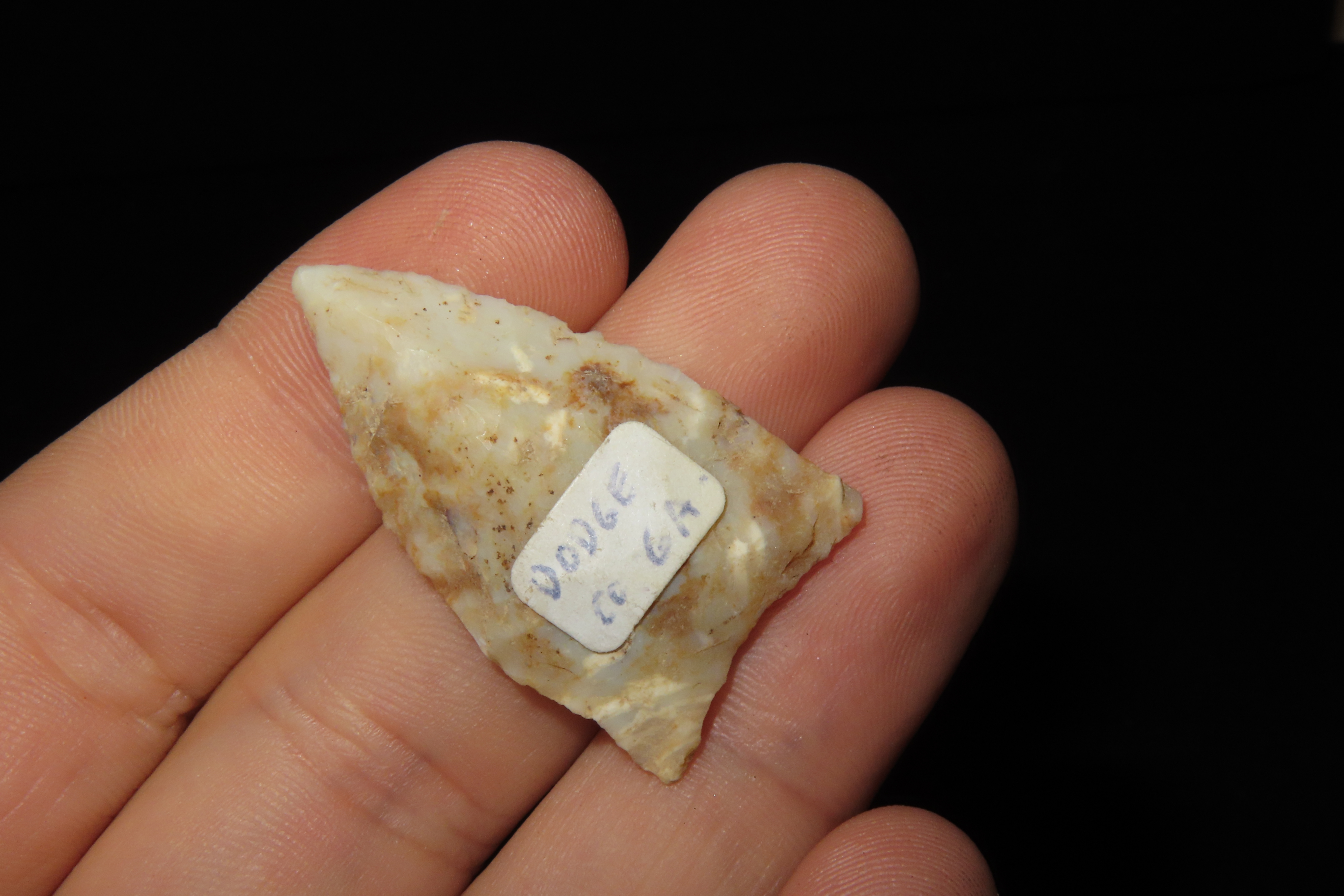 Highly Translucent Paleo Suwanee / Simpson found in Dodge County Georgia. Finely Flaked example!
