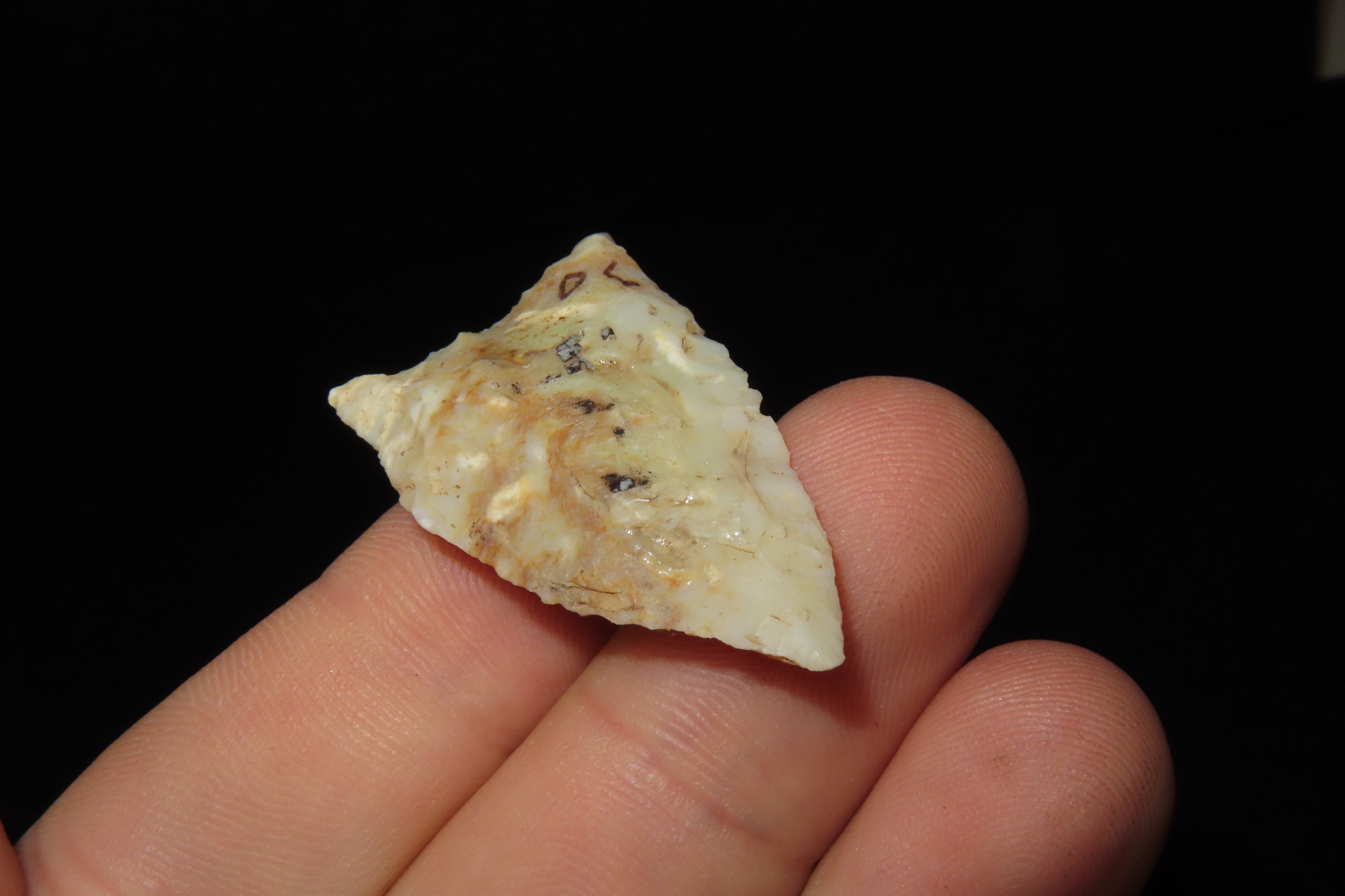 Highly Translucent Paleo Suwanee / Simpson found in Dodge County Georgia. Finely Flaked example!