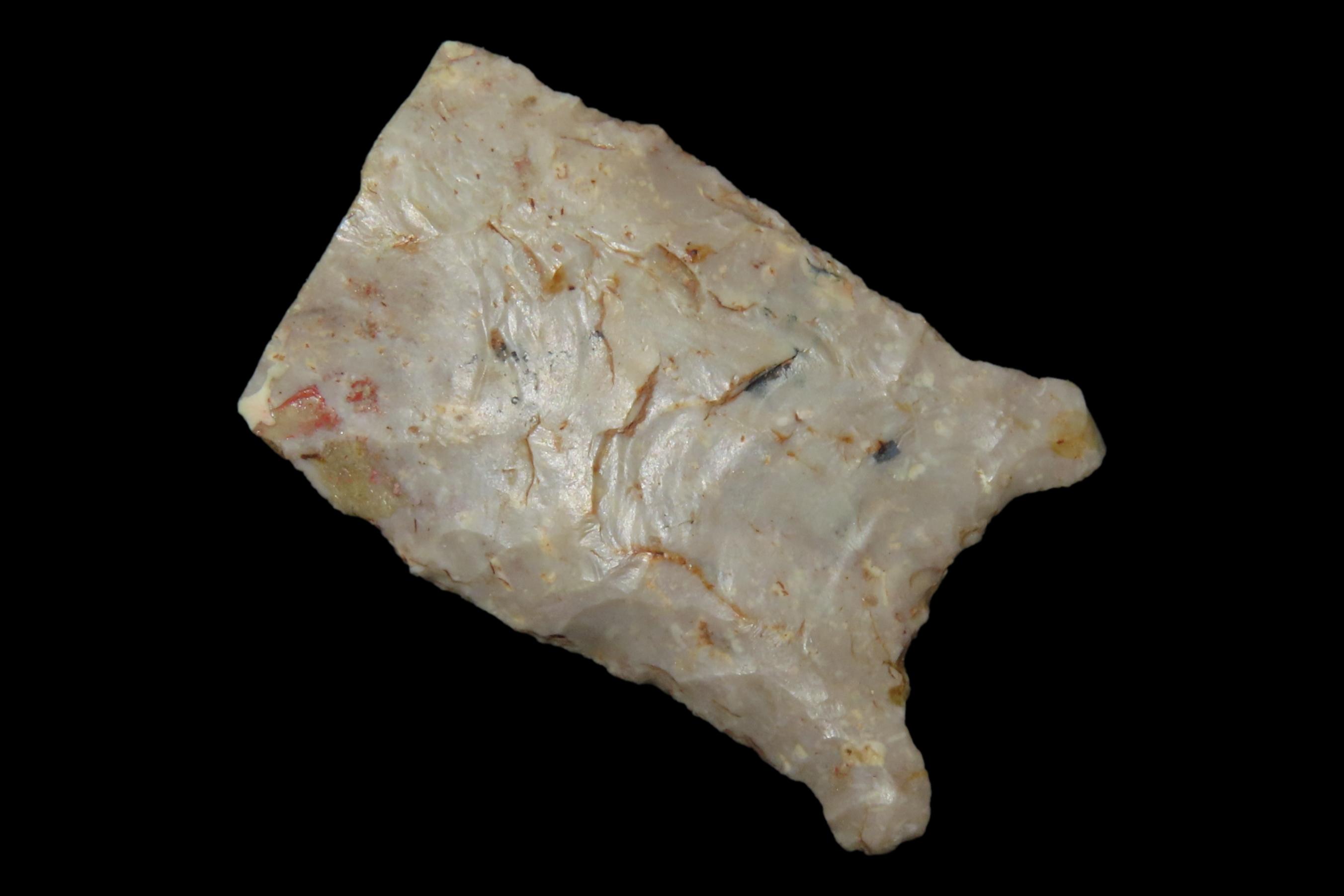 Nice Heartbreaker Paleo Cumberland base found in Hart County, Kentucky.
