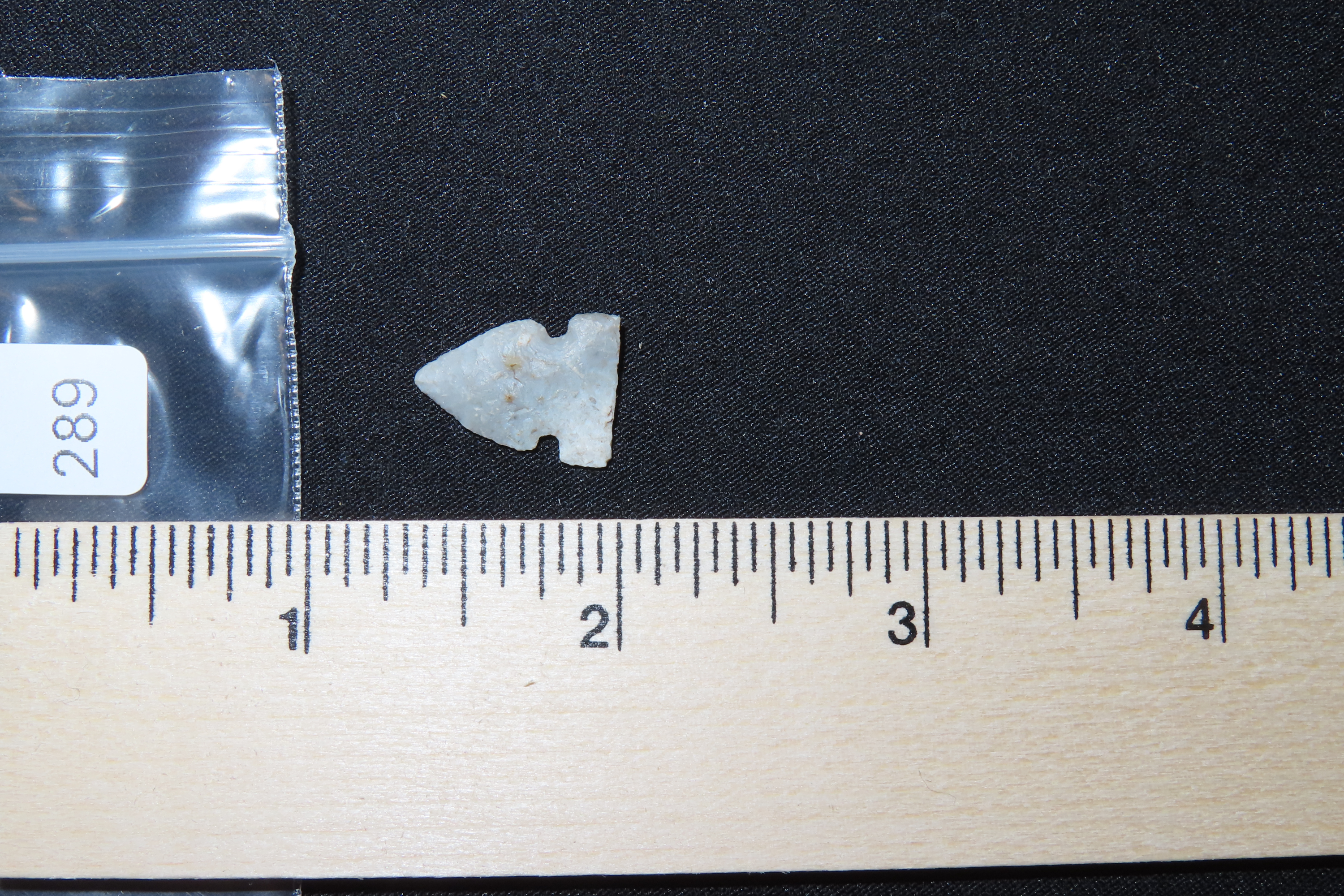 Nice Side Notch Bird Point found in Montanna. Very thin well made example!