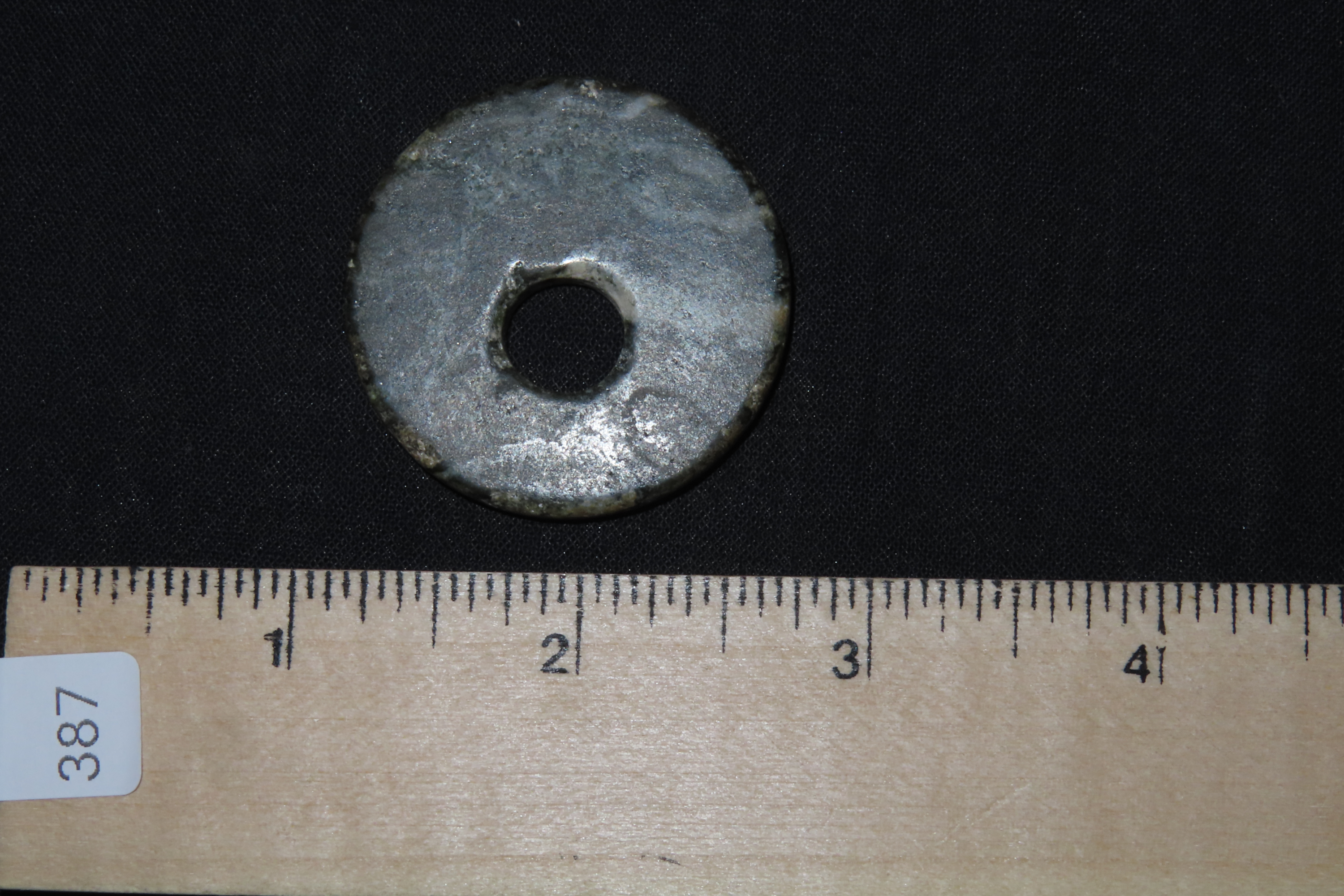 Incredible 1 5/8" Pre-Columbian Mayan Jade Pendant. Semi Translucent, well polished. Nice large example.