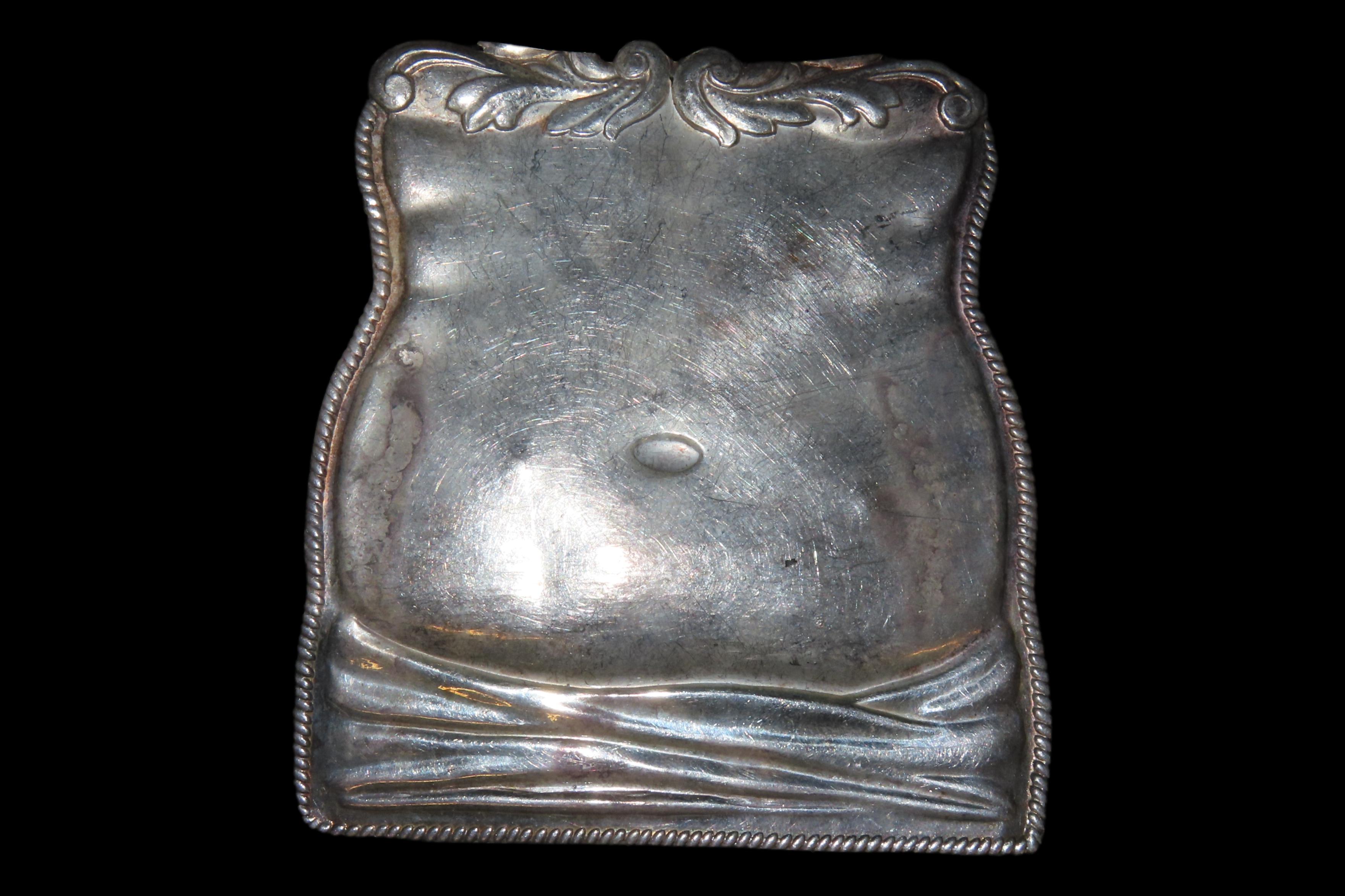 4" Vintage 1800's Ex Voto Milagro Pendant. Colonial Era Religeous Offerings for Well Being, Healing, or Giving Thanks for a Miracle. This on