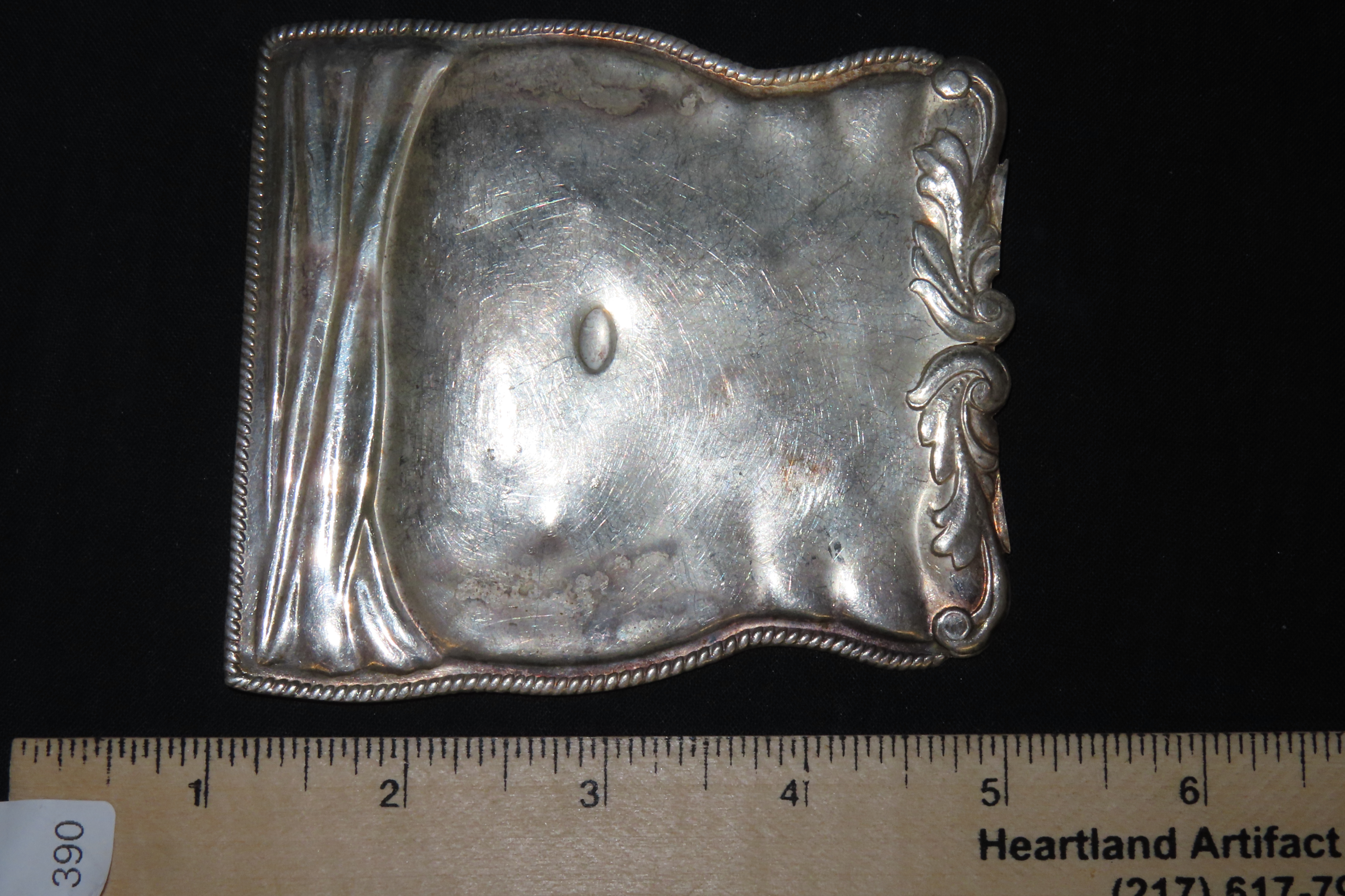 4" Vintage 1800's Ex Voto Milagro Pendant. Colonial Era Religeous Offerings for Well Being, Healing, or Giving Thanks for a Miracle. This on