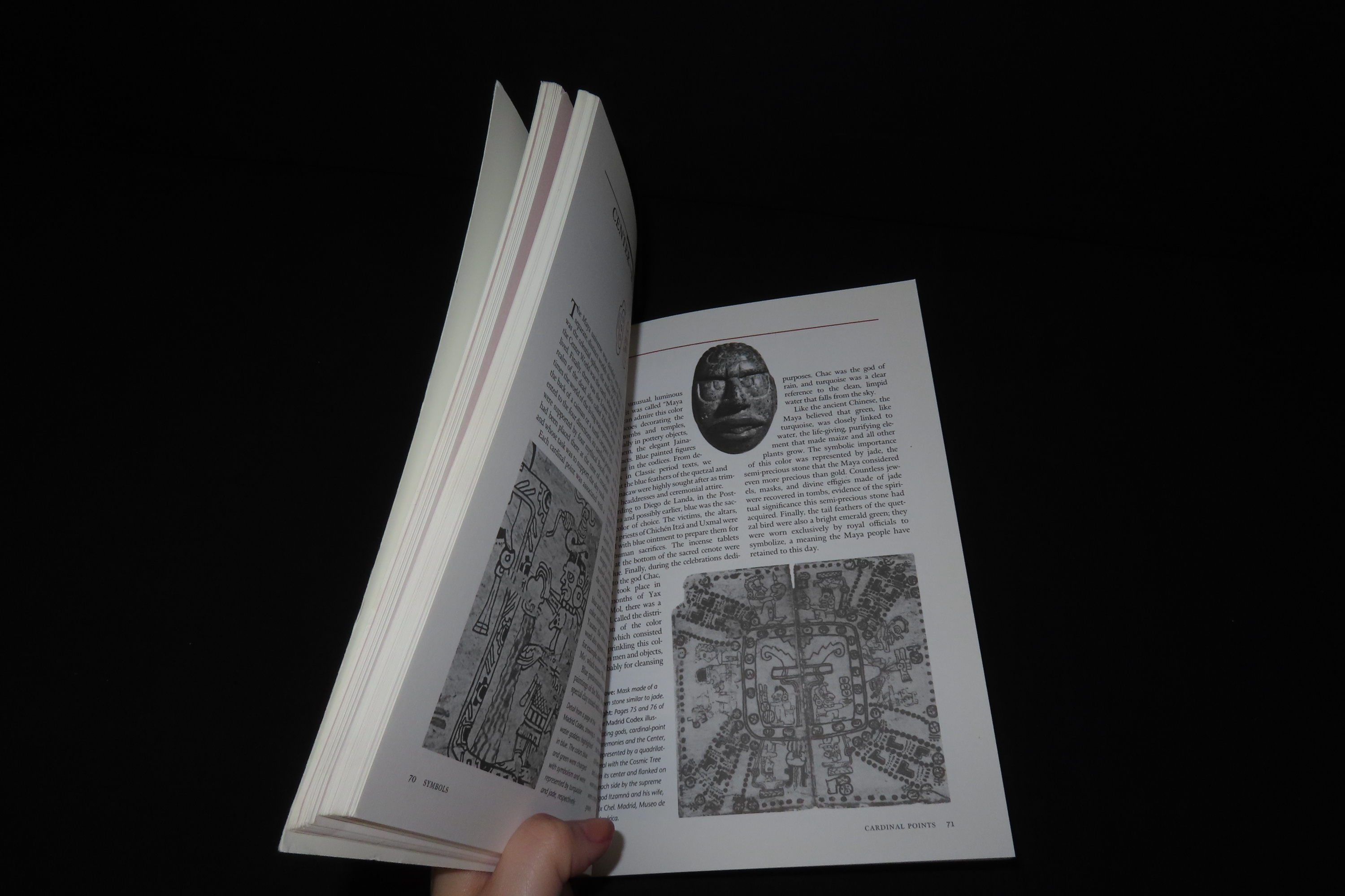 MAYA SCRIPT, HARDBACK, 180 PAGES TEACHING THE MEANINGS OF THE MAYAN ALPHABET, LETTERS, IMAGES, PICTURES, ETC