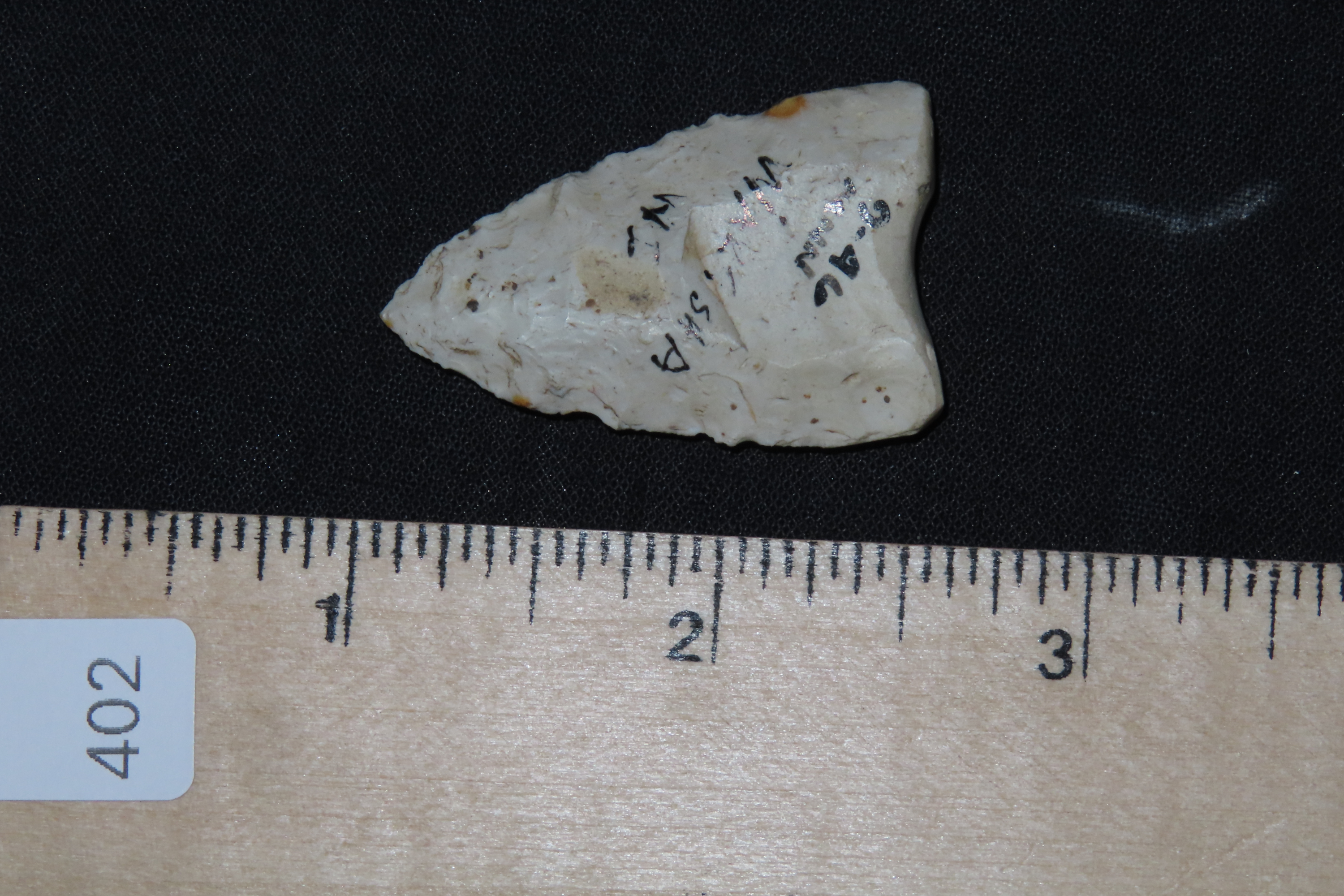 Fluted paleo Clovis found in Waukesha Co. Wisconsin. Base Salvaged after Break. Well Fluted on Both sides.