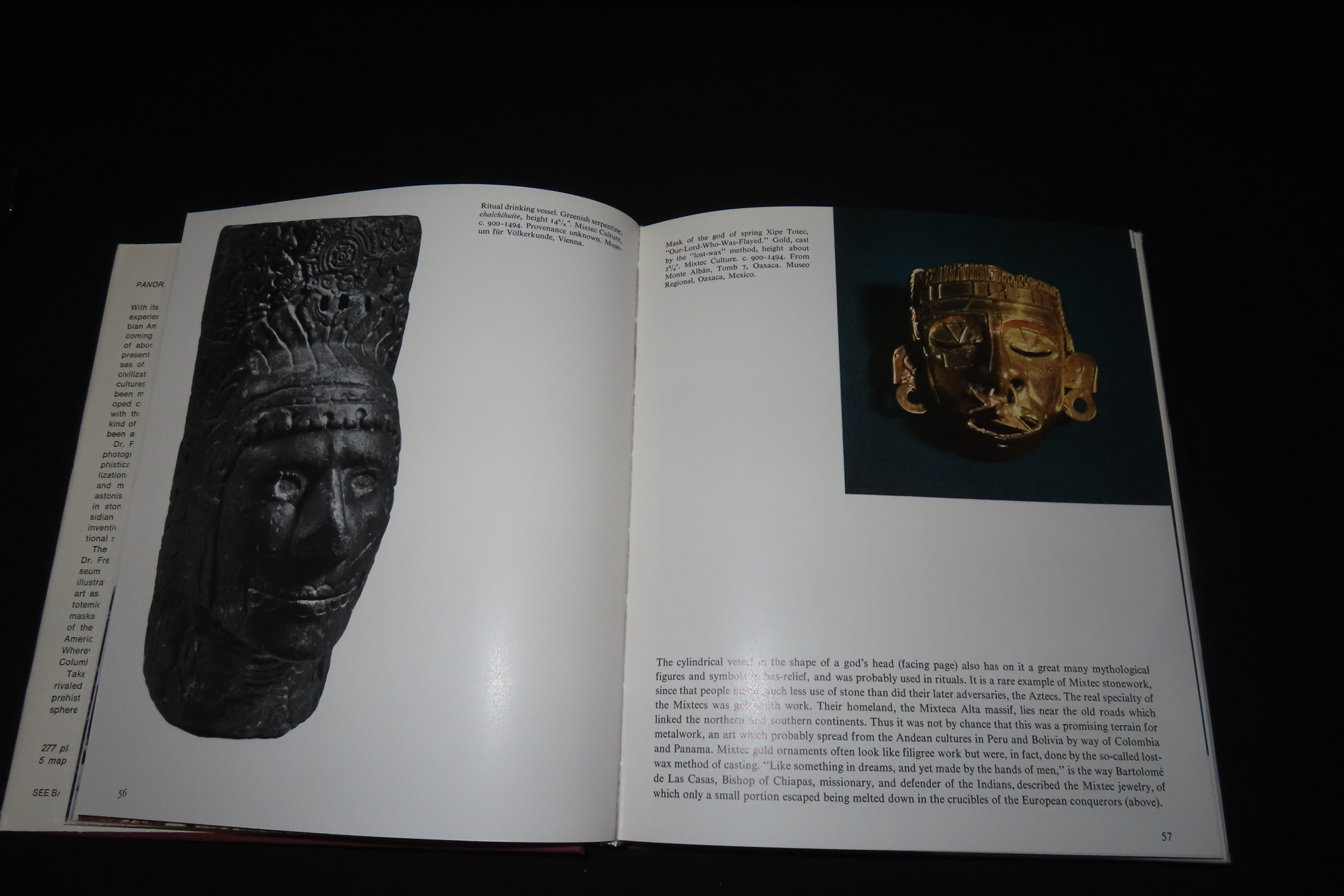 PRE-COLUMBIAN ART & LATER INDIAN TRIBAL ARTS BY DOCKSTADER, HARDBACK 264 PAGES, 100'S OF GREAT COLOR PHOTOS OF GREAT ARTIFACTS