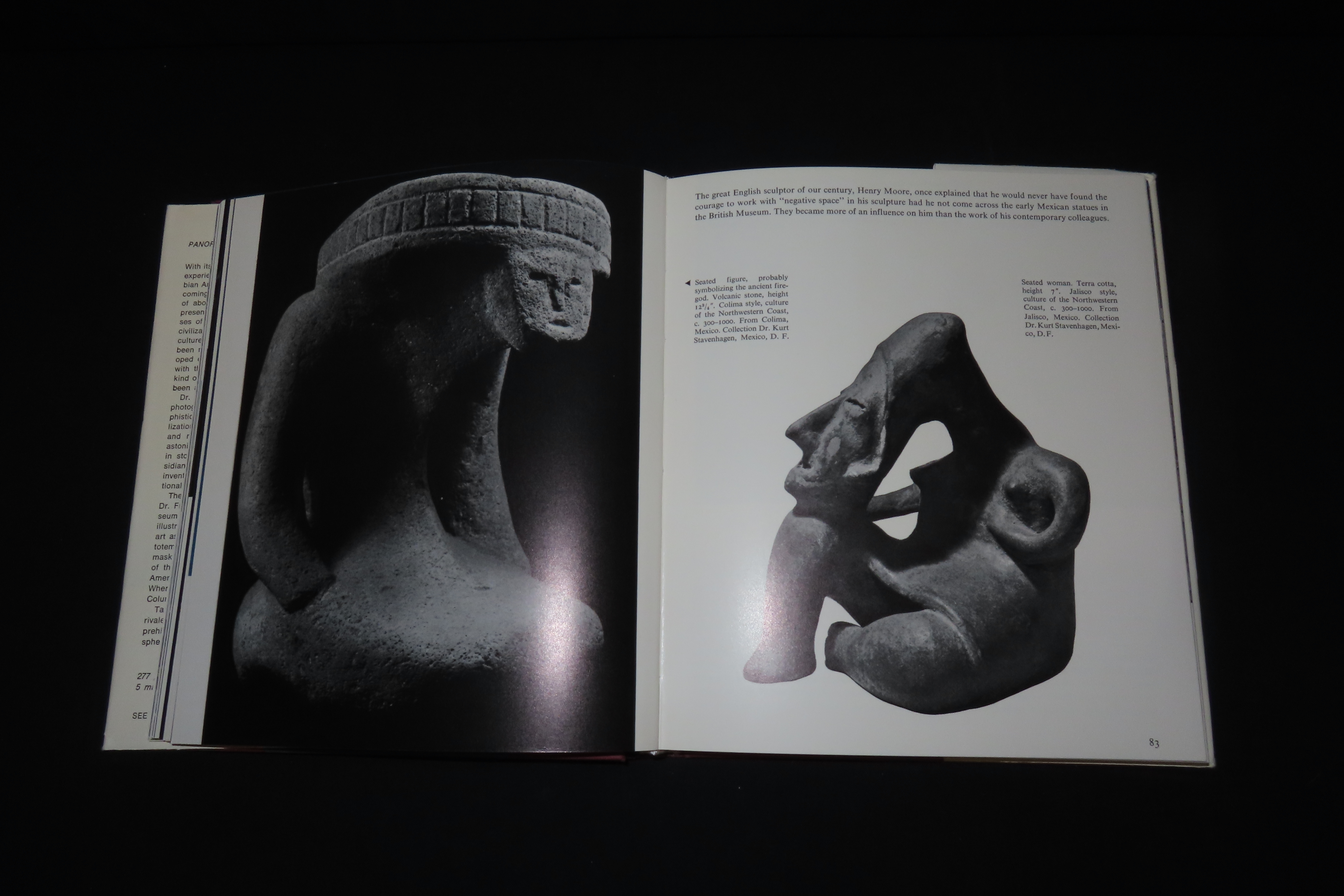 PRE-COLUMBIAN ART & LATER INDIAN TRIBAL ARTS BY DOCKSTADER, HARDBACK 264 PAGES, 100'S OF GREAT COLOR PHOTOS OF GREAT ARTIFACTS