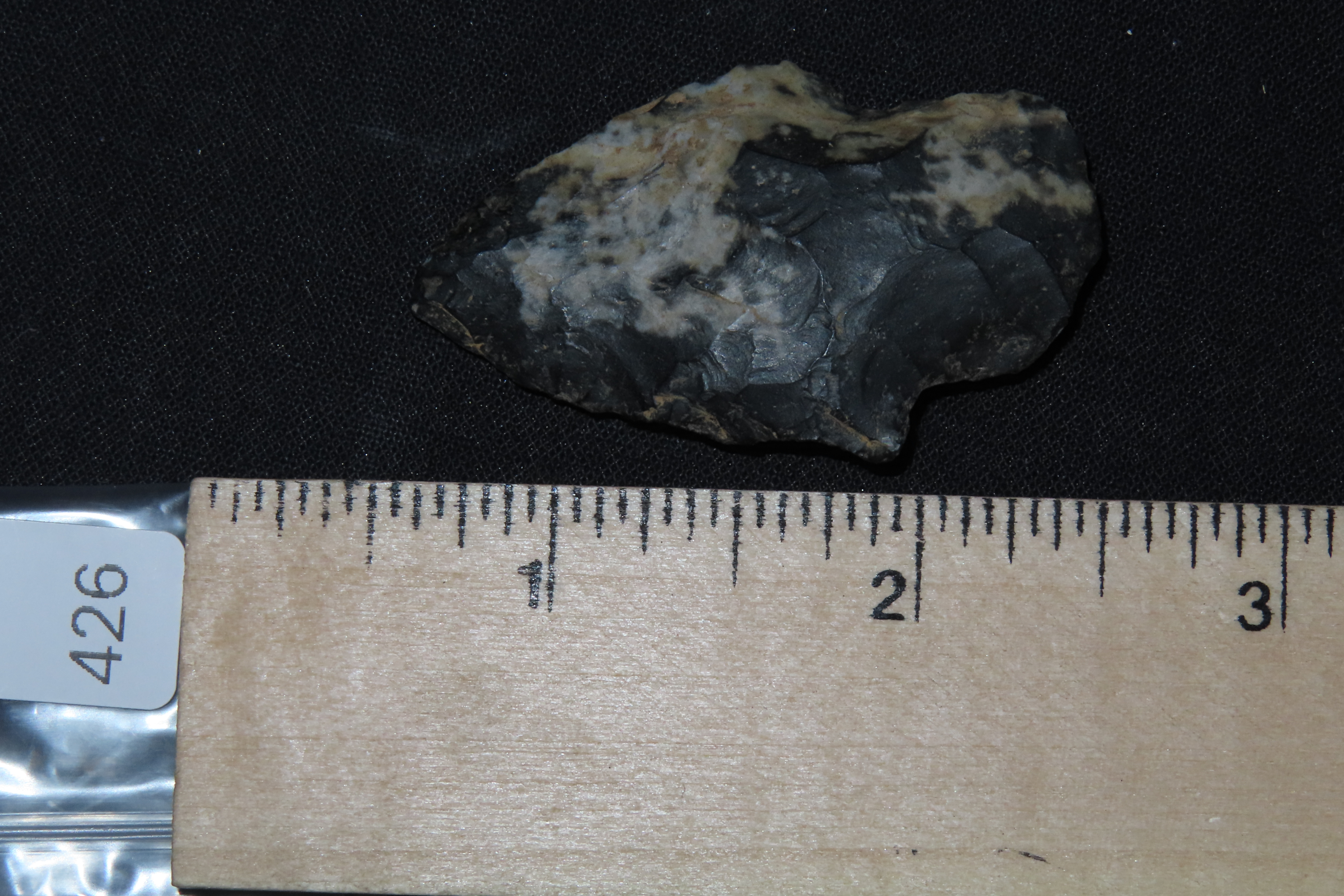 Colorful Lightning Streak Novaculite Gary / Adena found in Northern Arkansas. Great Color!