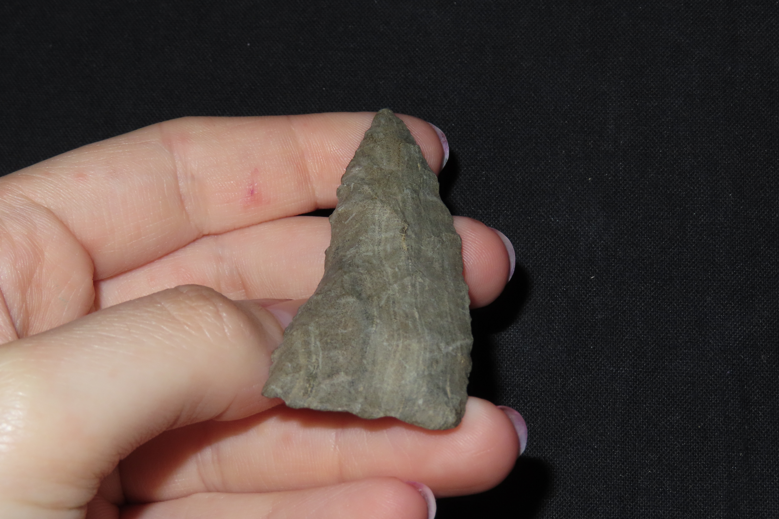 2 1/2" Cobbs Archaic Knife Balde found in Tennessee. Indian Arrowhead, Artifact.