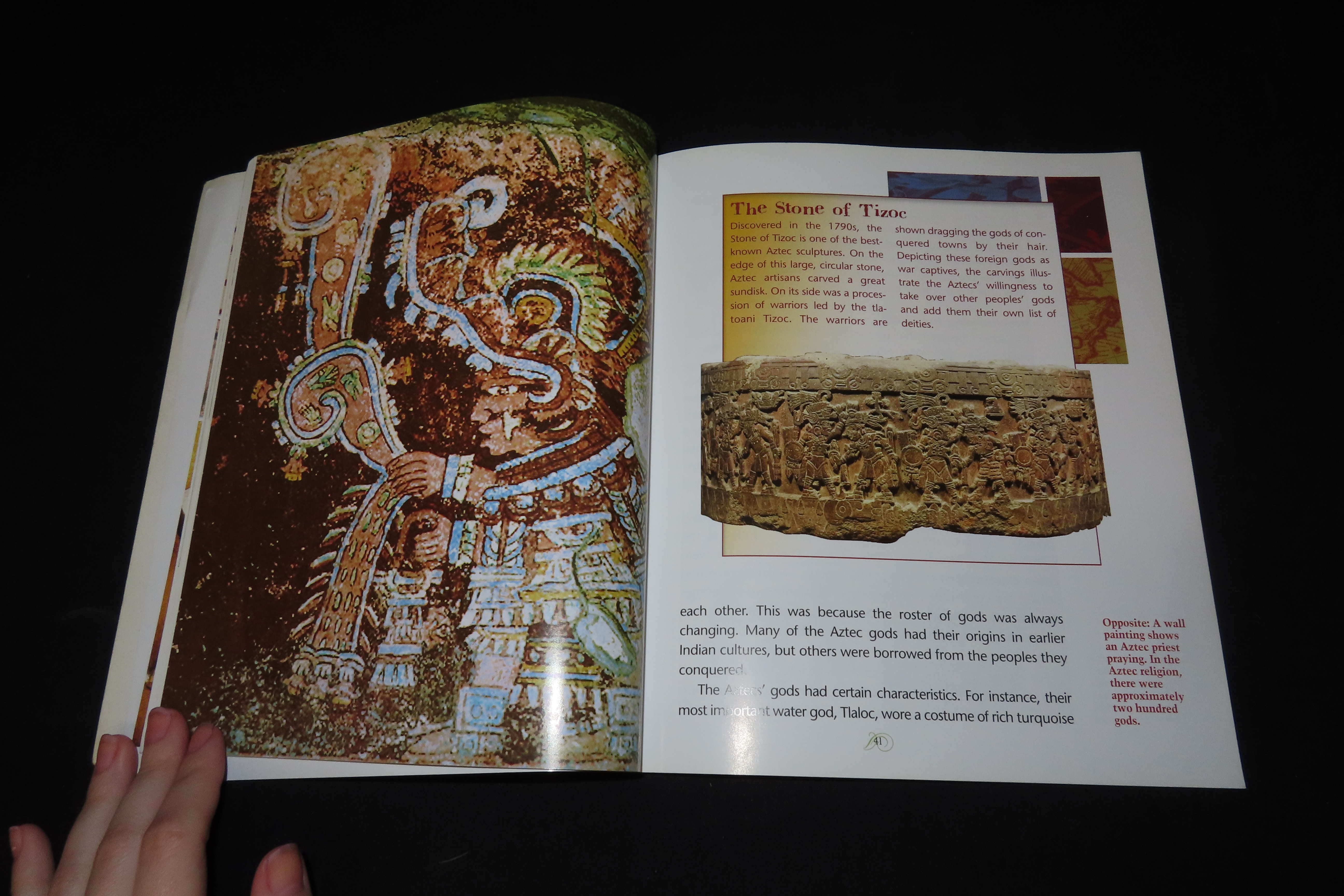 THE ANCIENT AZTECS, 112 PAGES FULL OF COLOR PHOTOS AND TONS OF INFO ON THE PRE-COLUMBIAN AZTEC CIVILIZATION