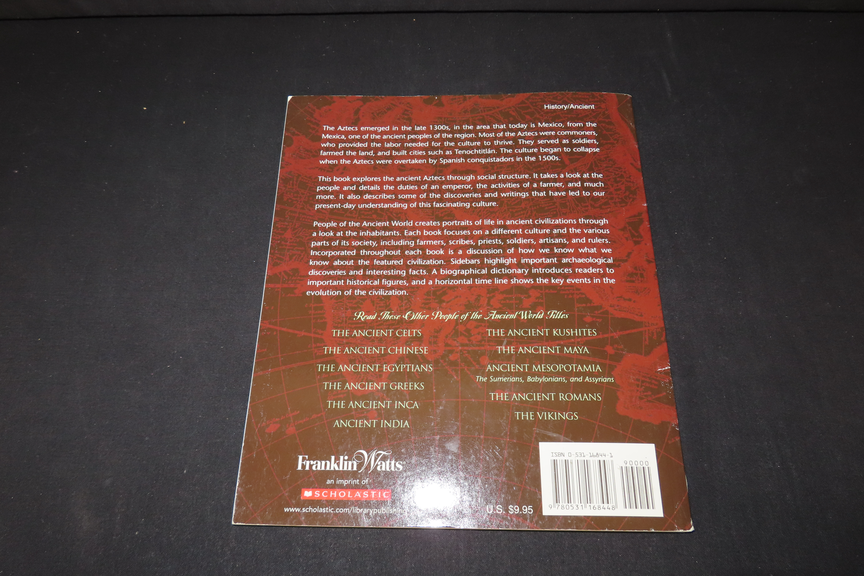 THE ANCIENT AZTECS, 112 PAGES FULL OF COLOR PHOTOS AND TONS OF INFO ON THE PRE-COLUMBIAN AZTEC CIVILIZATION