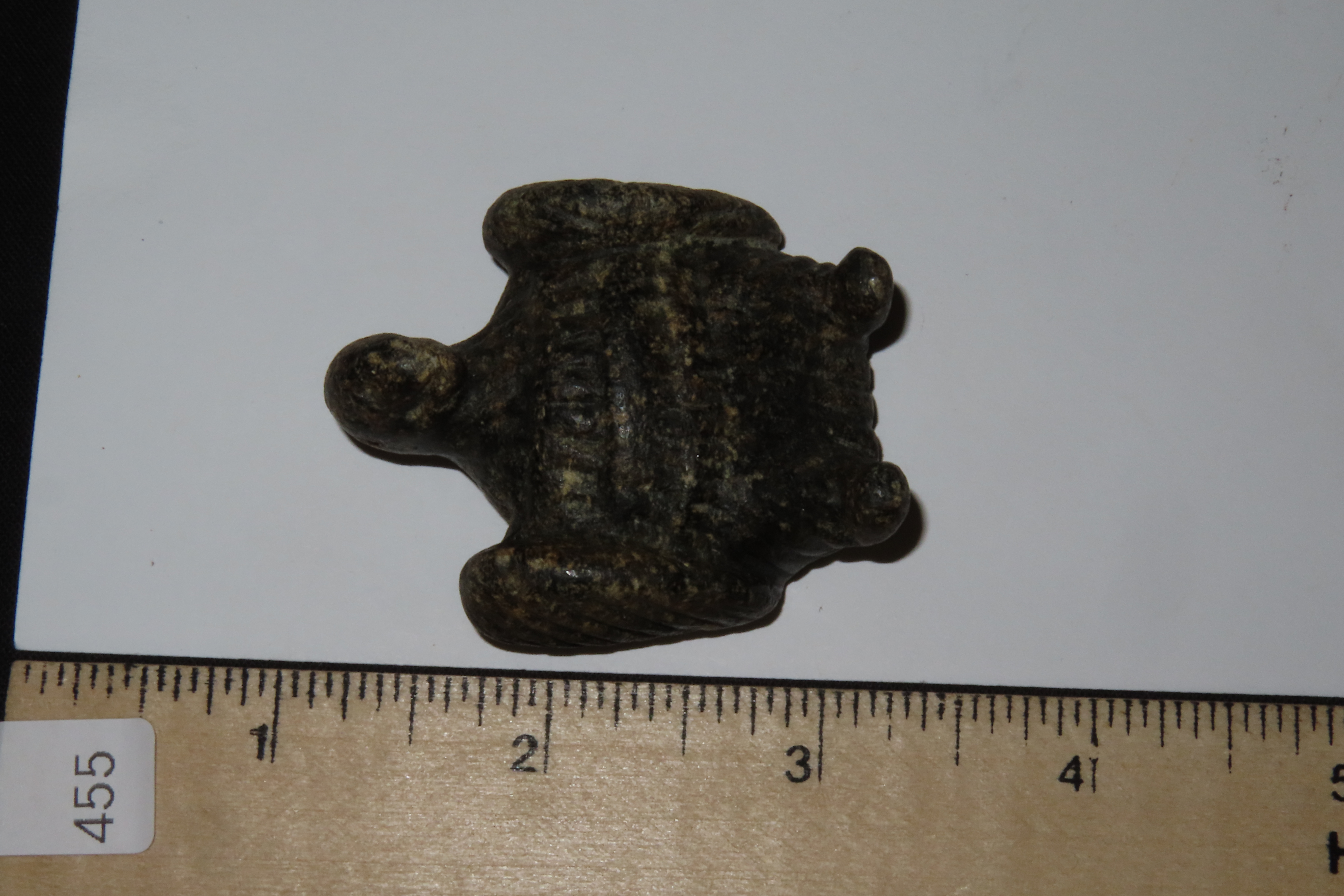 Amazing Pre-Columbian Bird Effigy Carved Stone Pendant, Mexico. Very Detailed example.