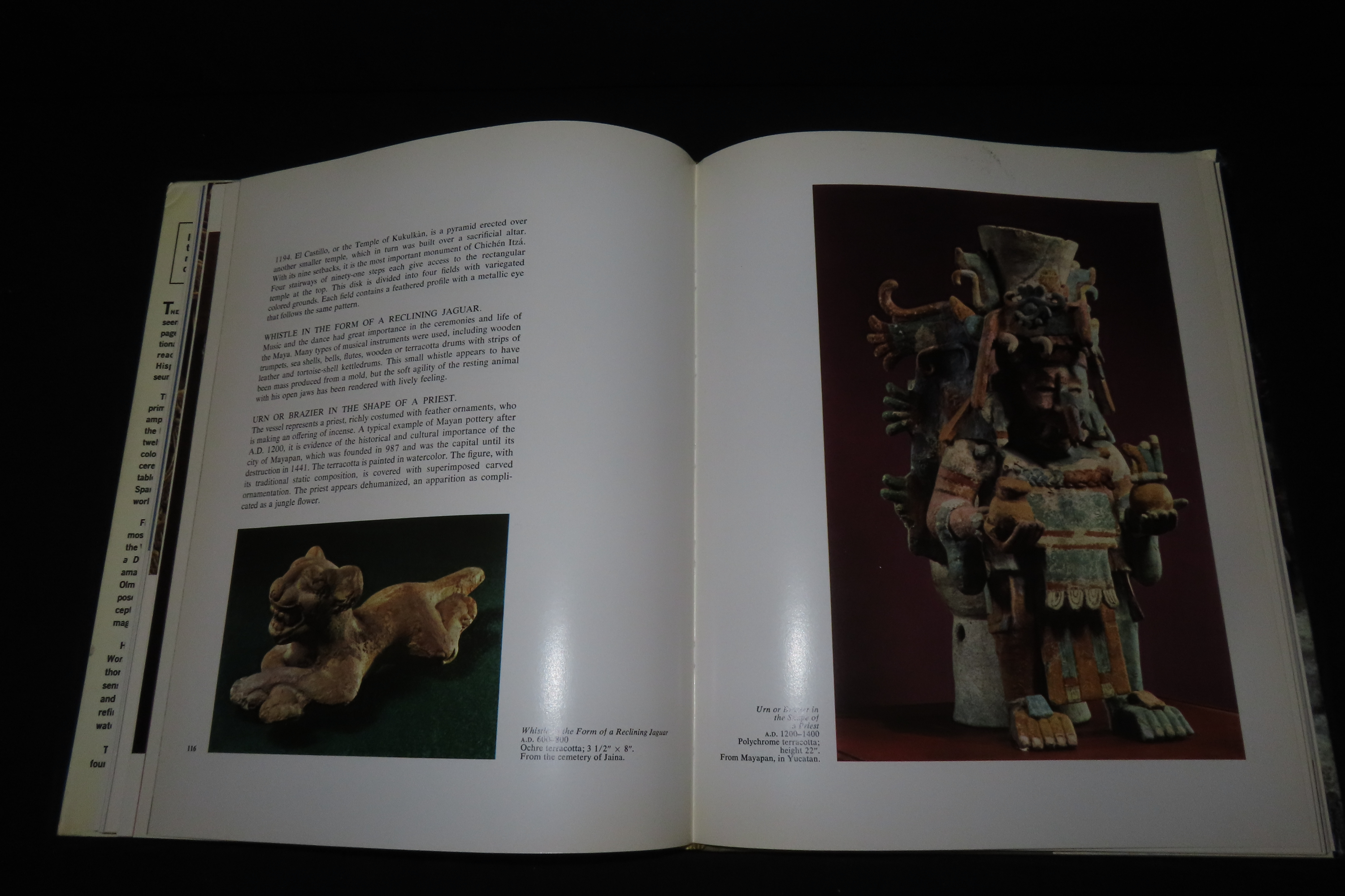 NATIONAL MUSEUM OF ANTHROPOLOGY, MEXICO CITY, HARDBACK, FULL OF GREAT PICTURES & INFO OF PRE-COLUMBIAN ARTIFACTS & RELICS