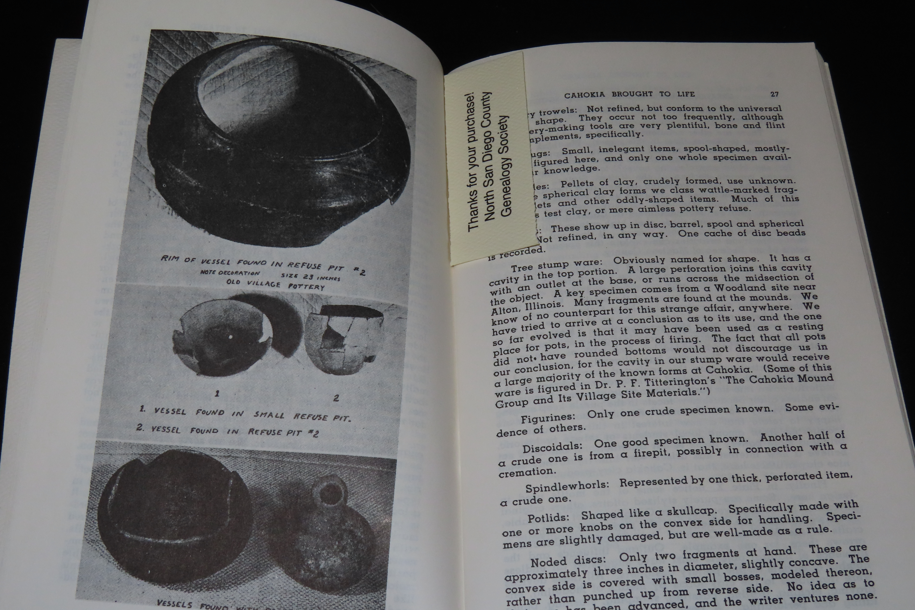 Cahokia Brought To Life, over 90 Pages with Tons of Info & Pictures on Relics & Artifacts from the Cahokia Mounds & Surrounding Area