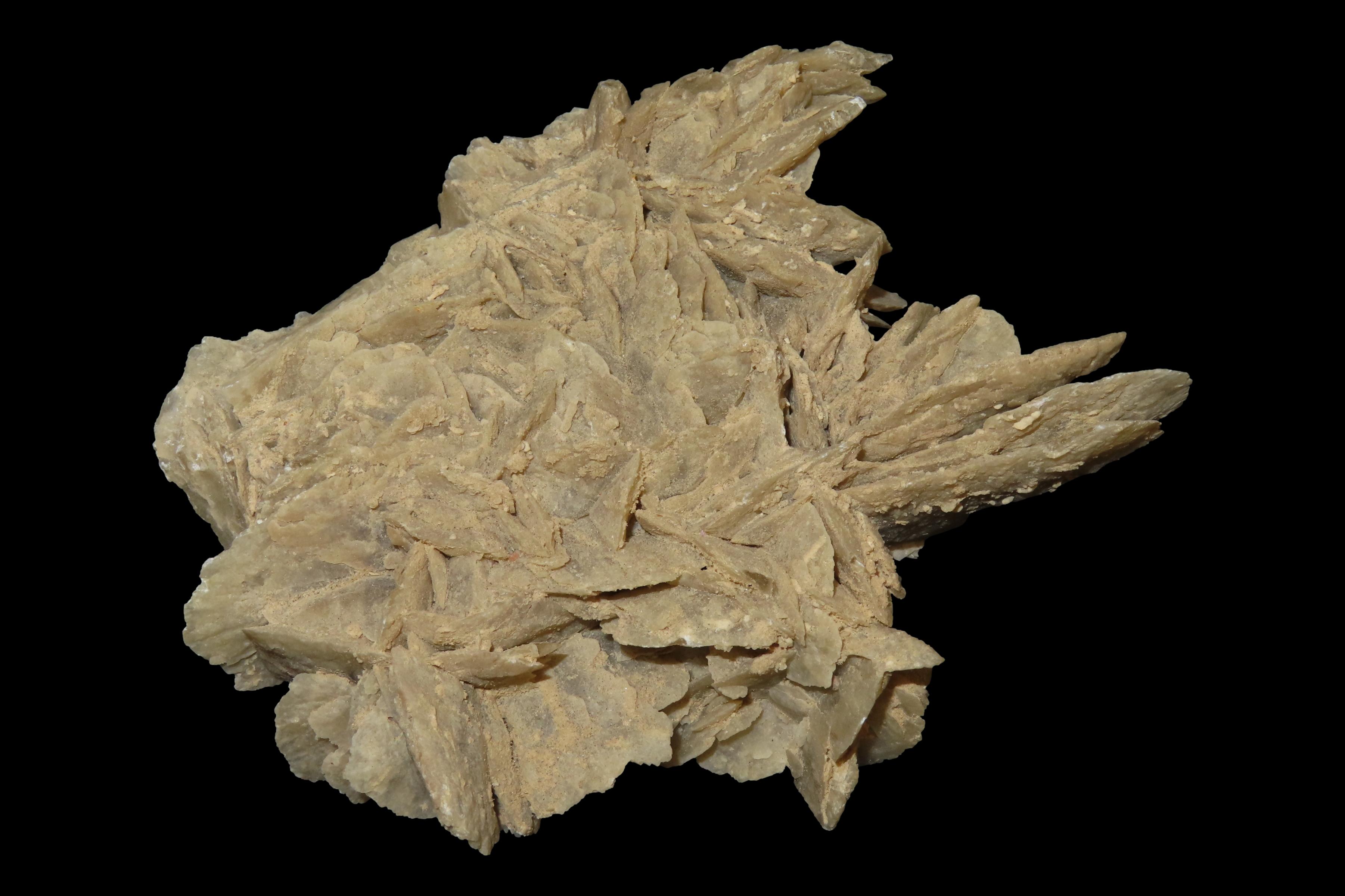 Beautiful Gypsum Celenite Crystal Cluster. Great Display piece.