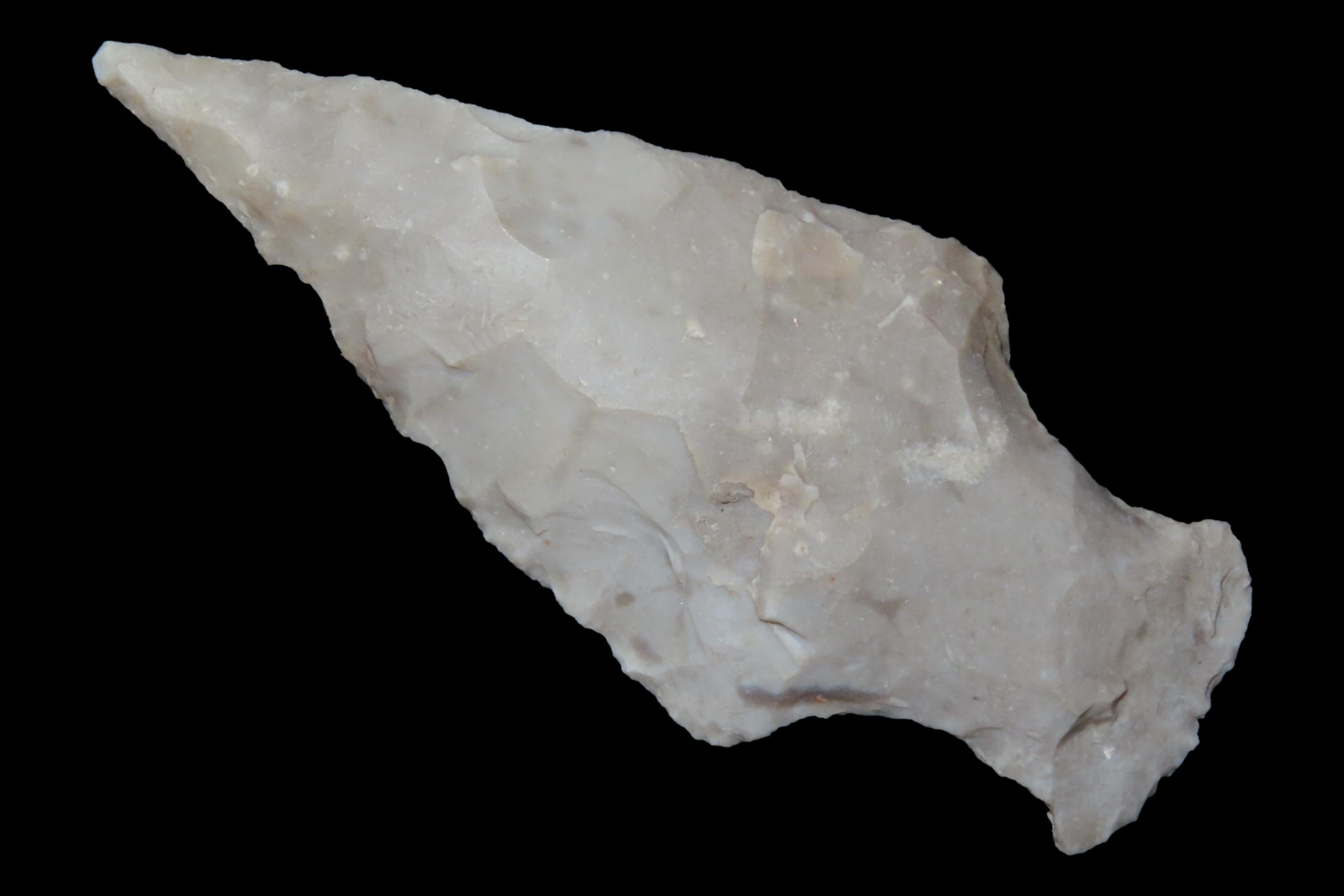 Outstanding 2 5/8" Nolan found in Bell County Texas, Ex Dr. Ted Raurk, Ex Tom Davis. Indian Arrowhead. Artifact.