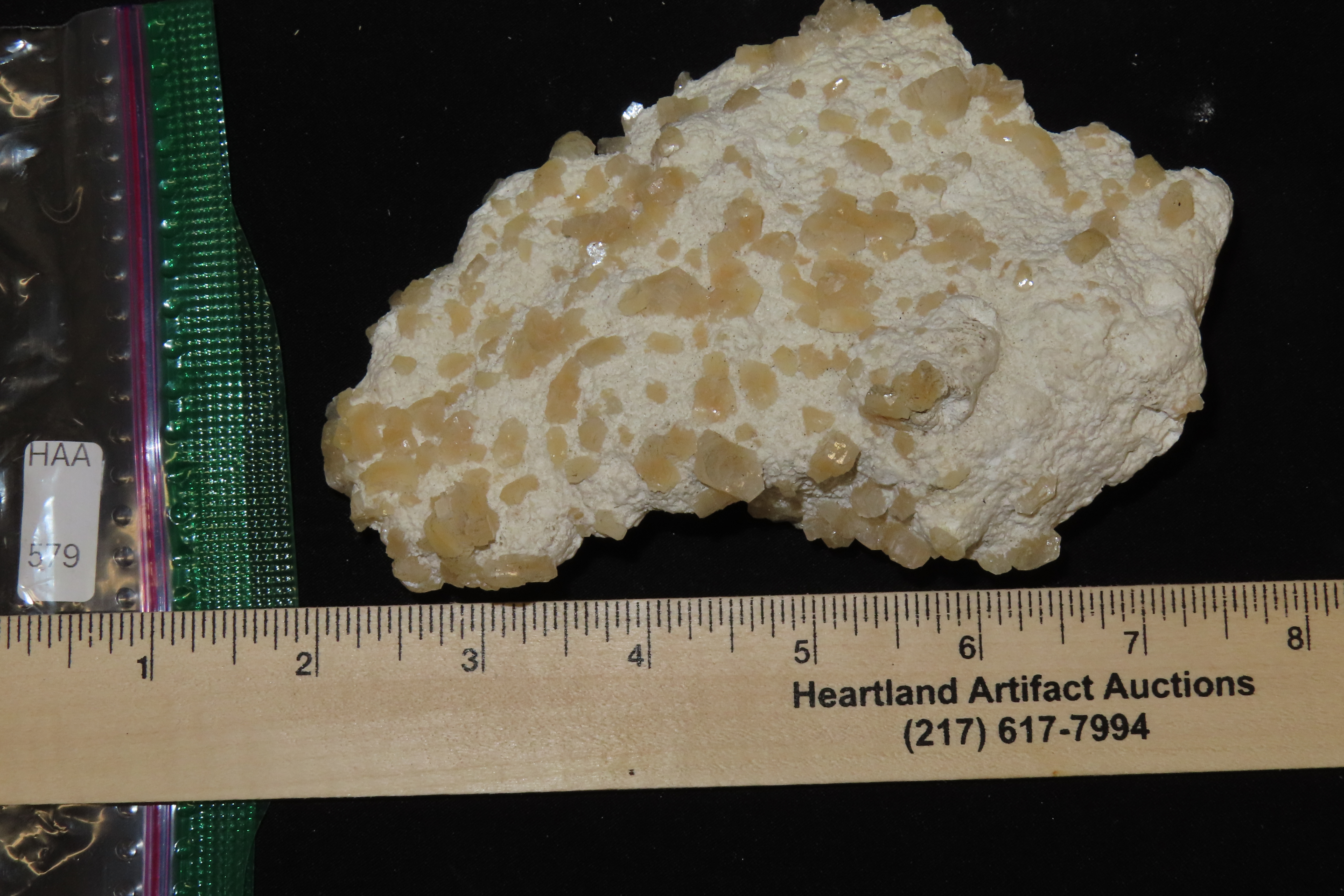 Beautiful Orangish / Peach Colored Quartz Crystal Cluster on white matrix. Amazing Display Piece.