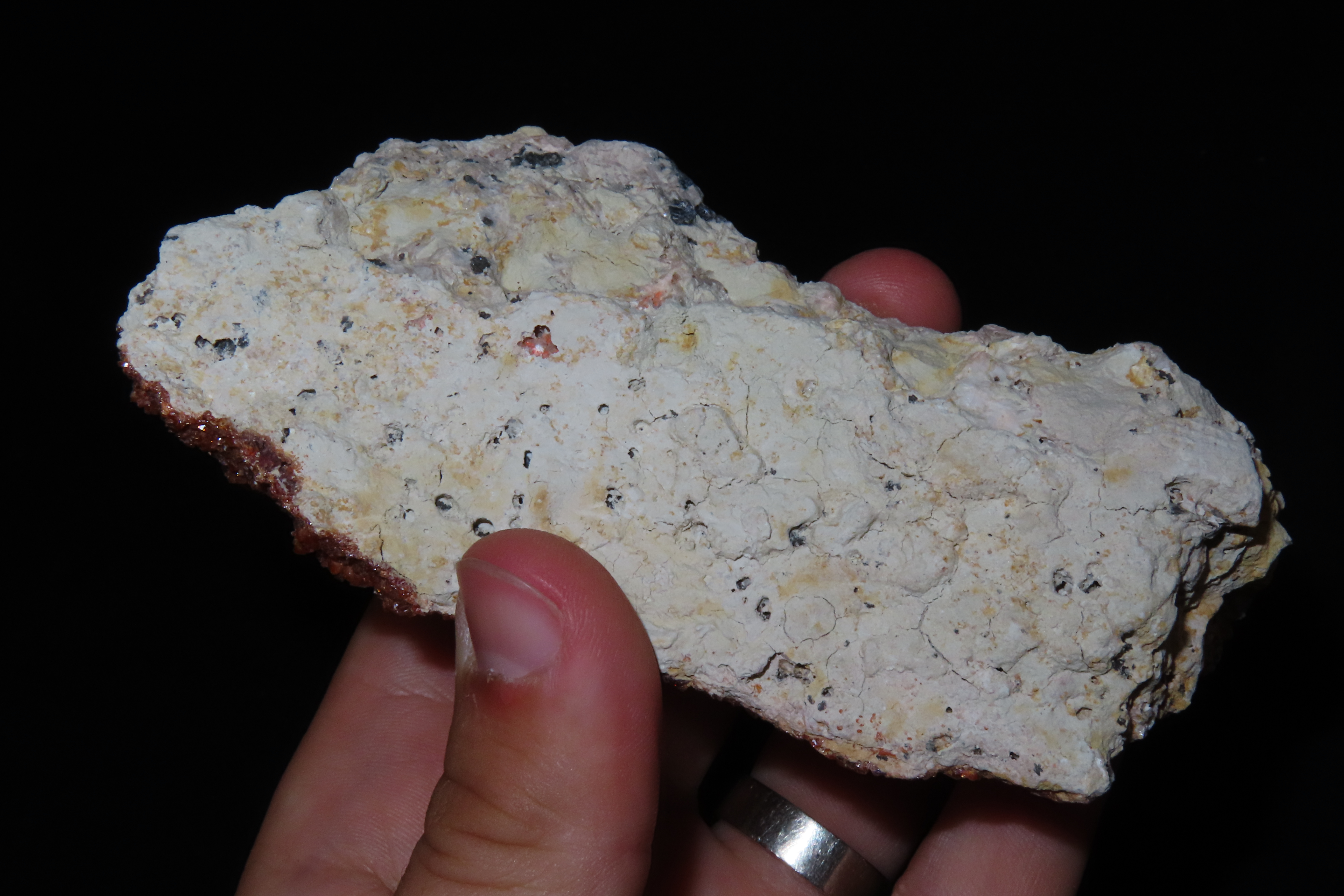 Beautiful Large Red Quartz Crystal Cluster, Great Display Specimen.